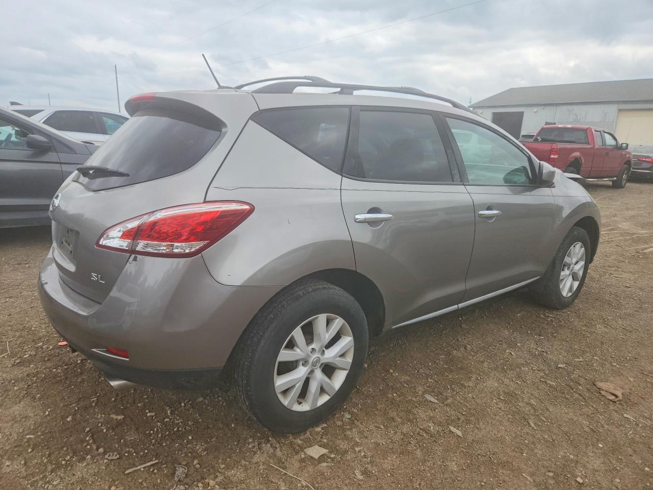 2011 Nissan Murano S Gray vin: JN8AZ1MU4BW050160