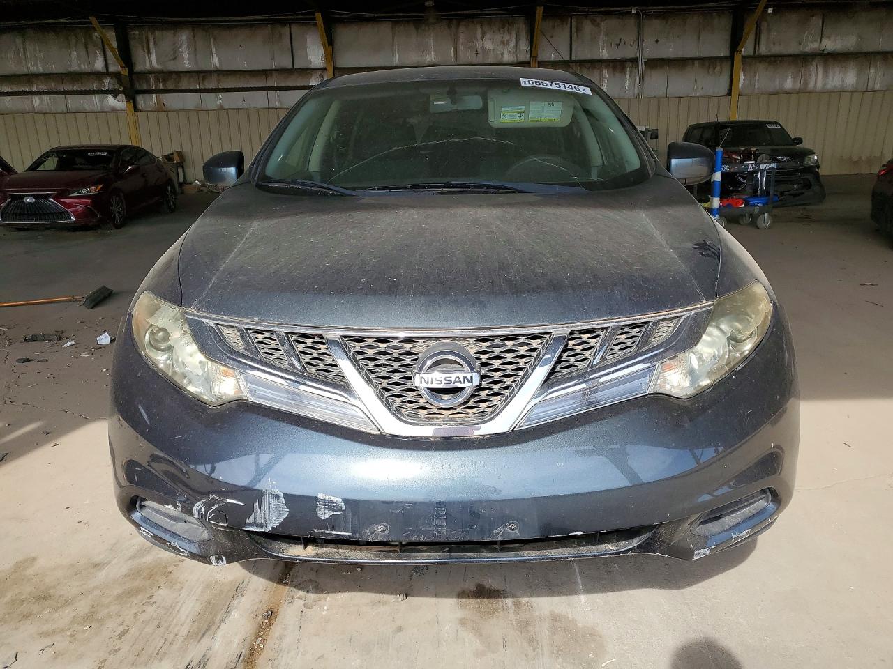 2011 Nissan Murano S Серый vin: JN8AZ1MU4BW062650
