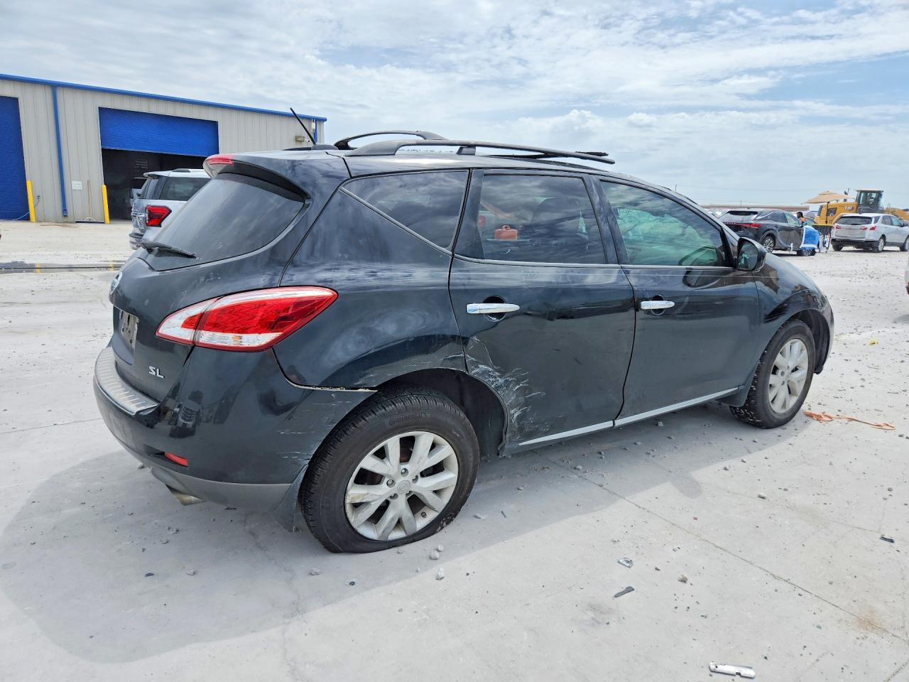 2011 Nissan Murano S Black vin: JN8AZ1MU4BW065144