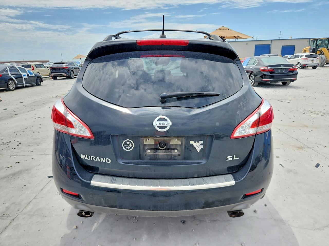 2011 Nissan Murano S Black vin: JN8AZ1MU4BW065144