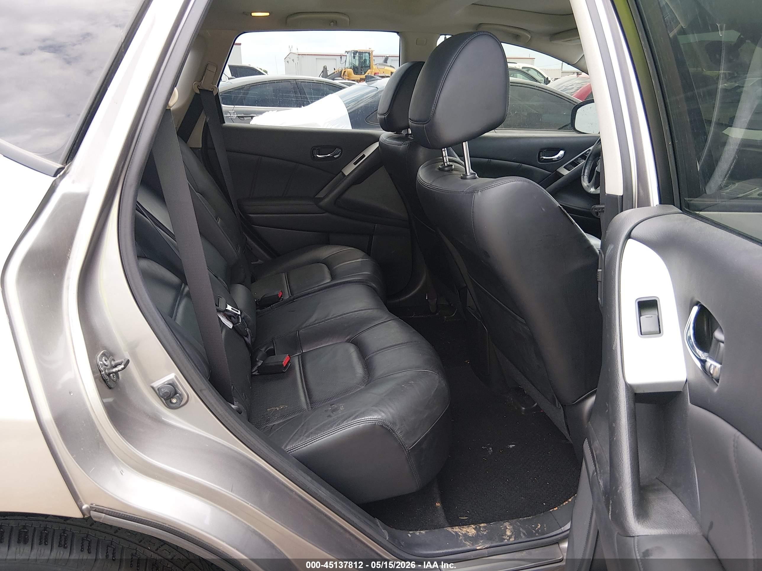 2012 Nissan Murano Sl Gray vin: JN8AZ1MU4CW101464