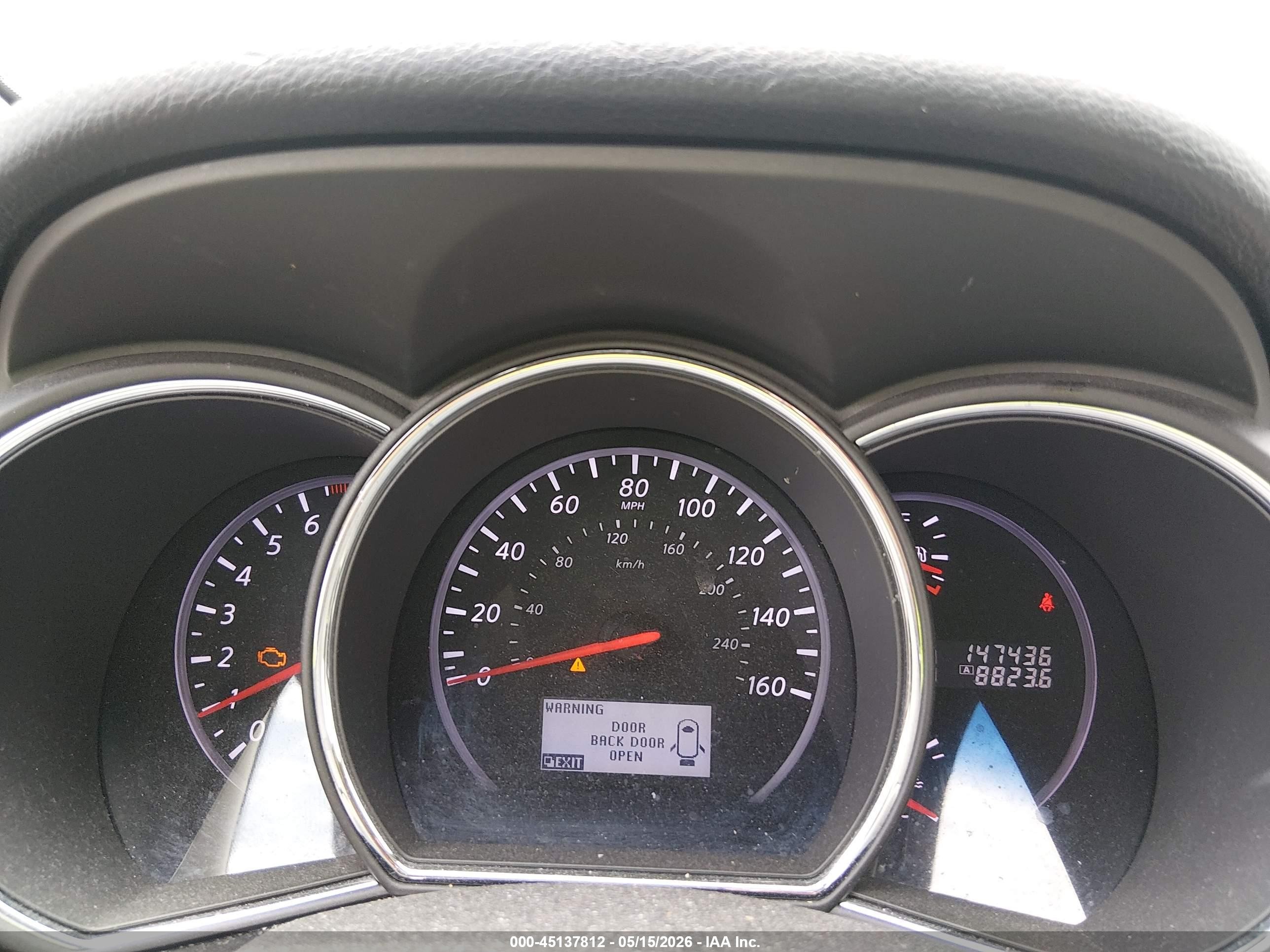 2012 Nissan Murano Sl Gray vin: JN8AZ1MU4CW101464