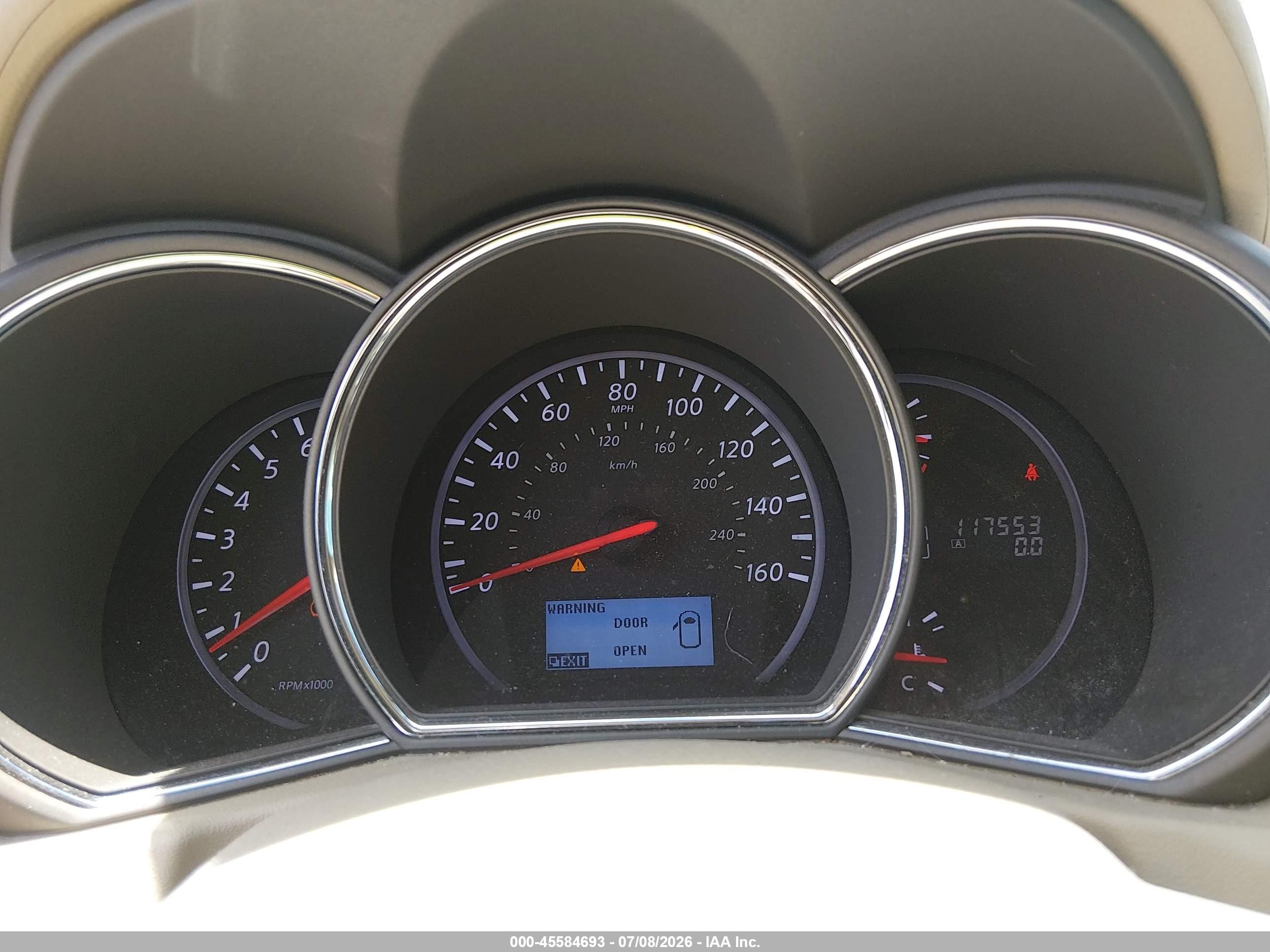 2012 Nissan Murano Sv Белый vin: JN8AZ1MU4CW103294