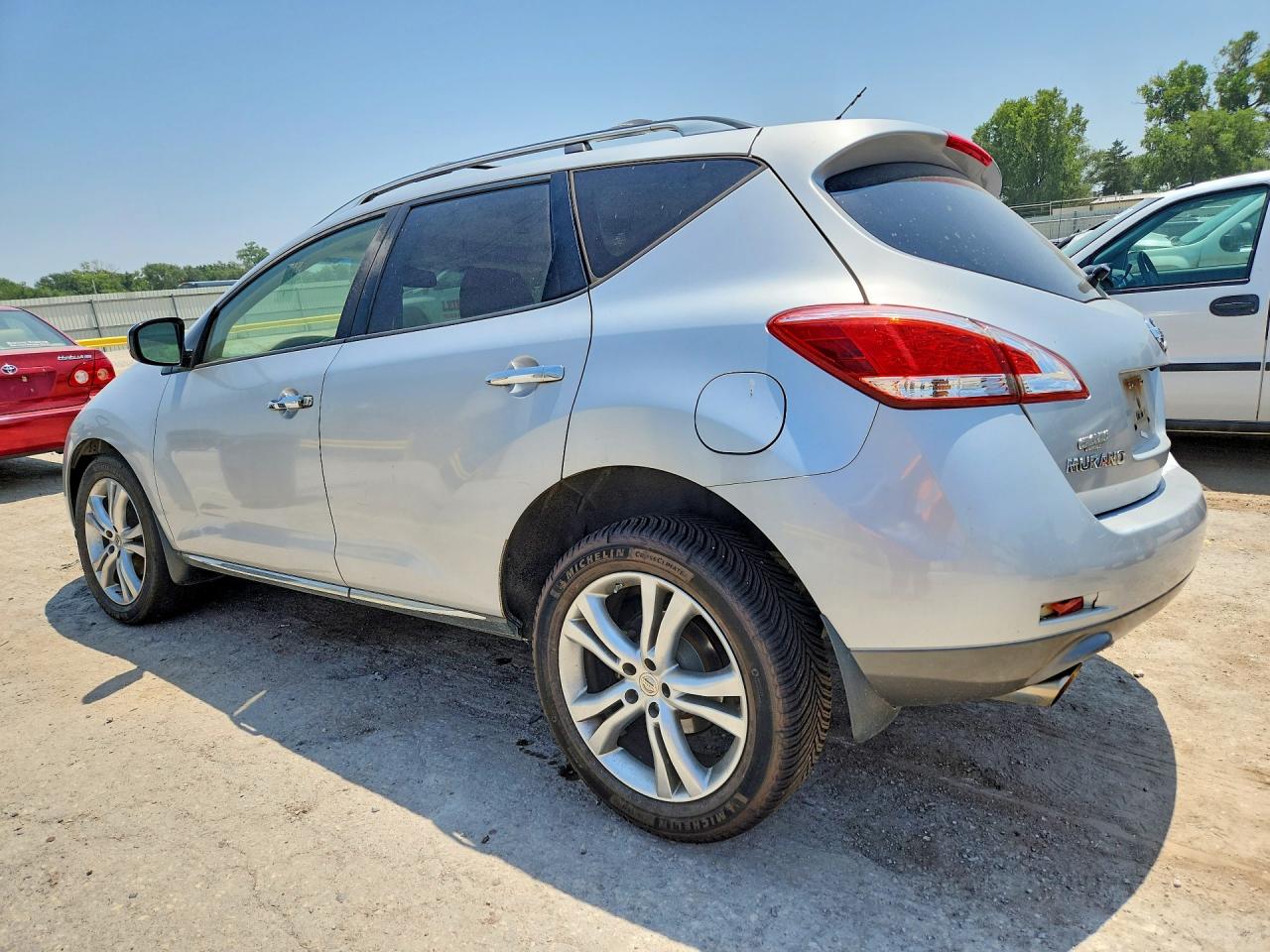 2012 Nissan Murano S Silver vin: JN8AZ1MU4CW115350