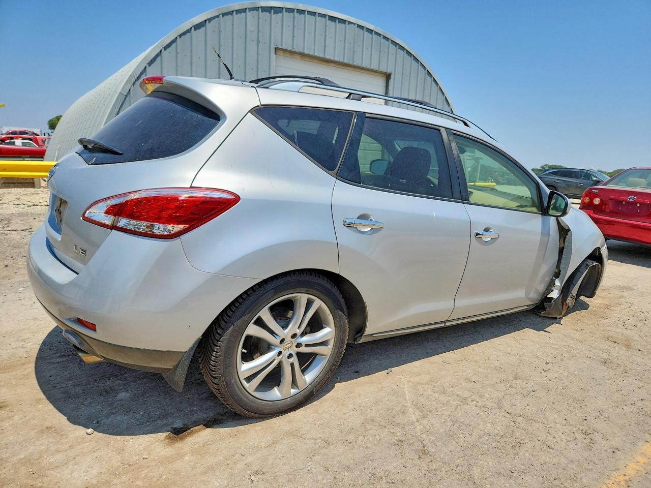 2012 Nissan Murano S Silver vin: JN8AZ1MU4CW115350