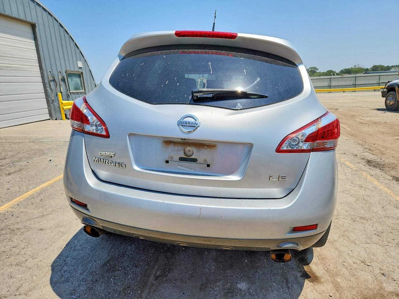 2012 Nissan Murano S Silver vin: JN8AZ1MU4CW115350
