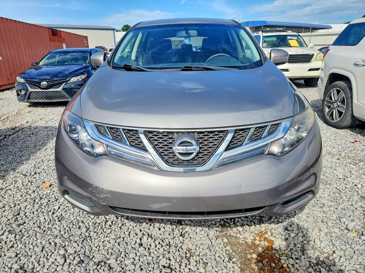 2012 Nissan Murano S Серый vin: JN8AZ1MU4CW115400