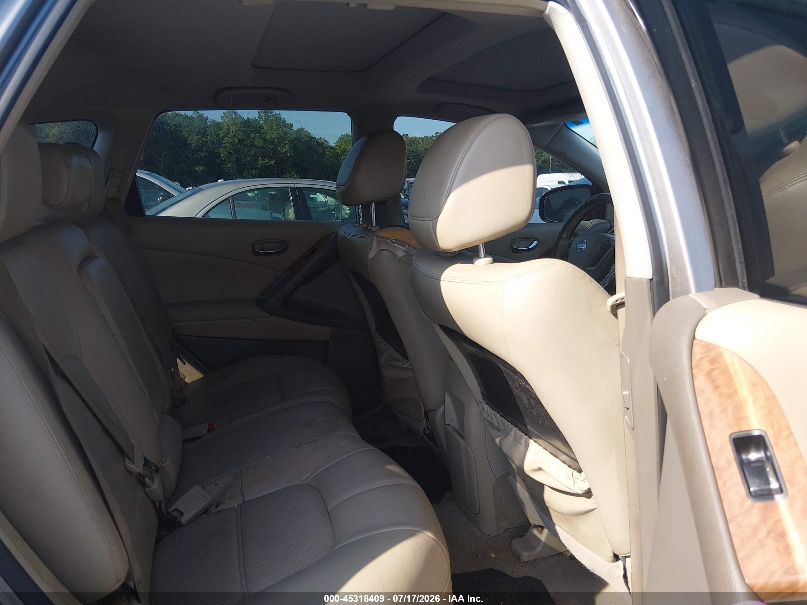 2012 Nissan Murano Le Бежевый vin: JN8AZ1MU4CW117454