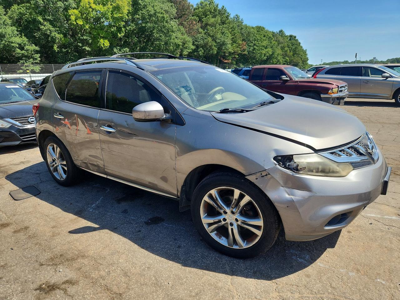 2012 Nissan Murano S Gray vin: JN8AZ1MU4CW117454
