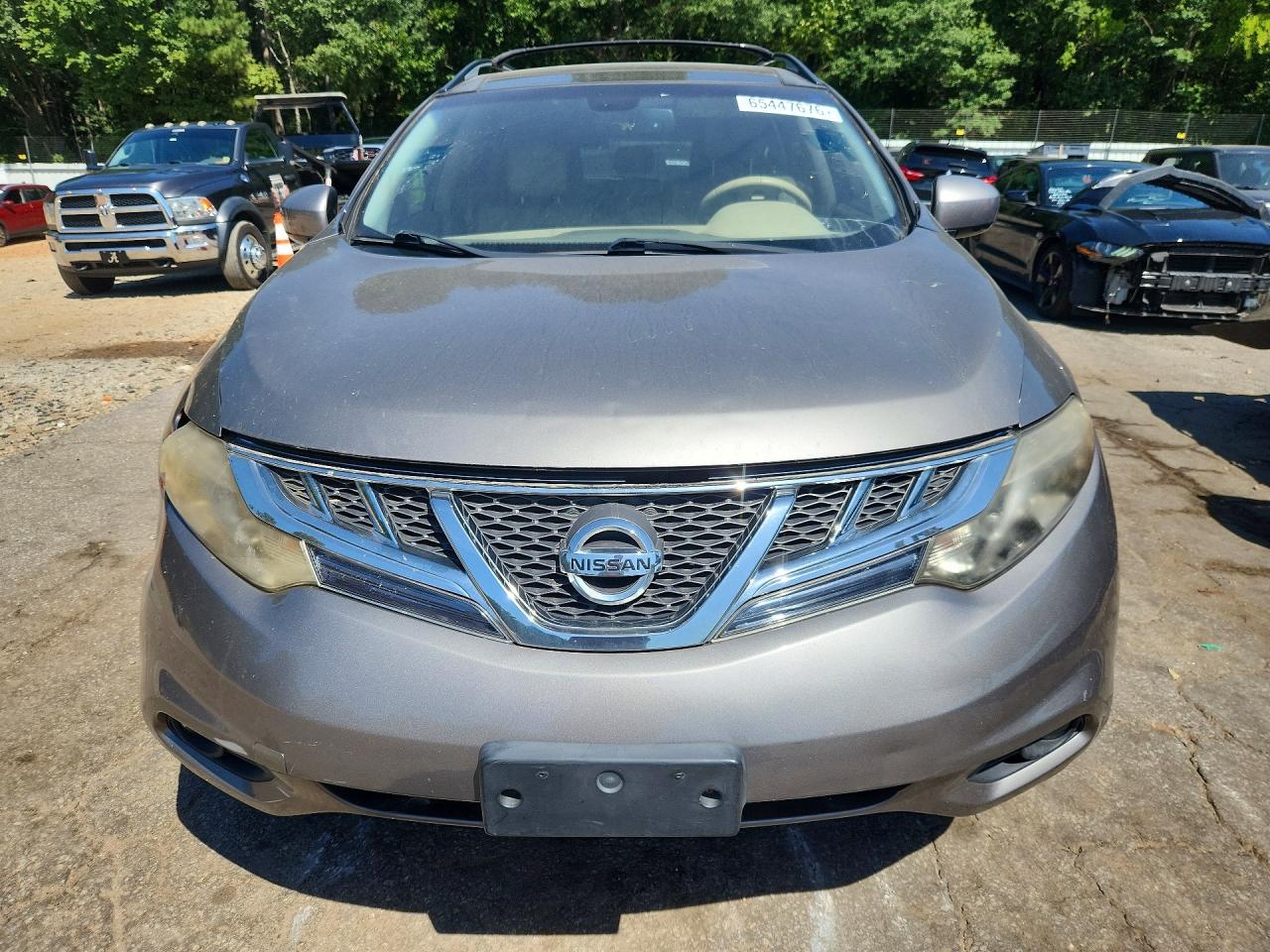 2012 Nissan Murano S Gray vin: JN8AZ1MU4CW117454