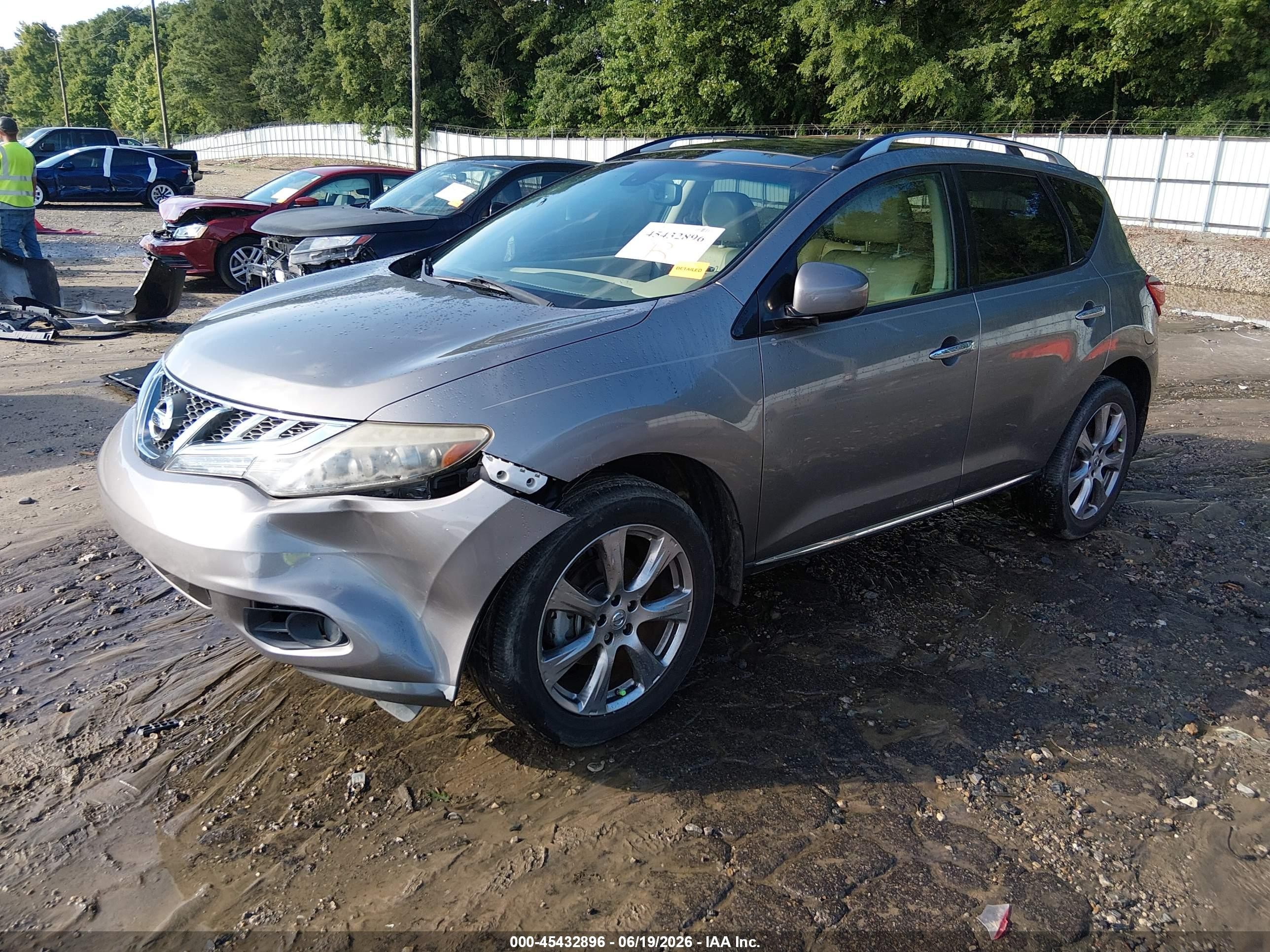 2012 Nissan Murano Le Gray vin: JN8AZ1MU4CW118751