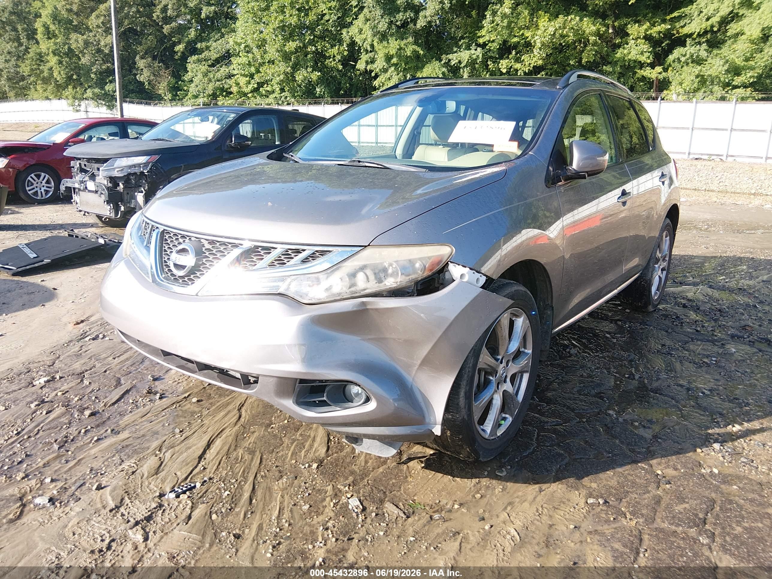 2012 Nissan Murano Le Gray vin: JN8AZ1MU4CW118751