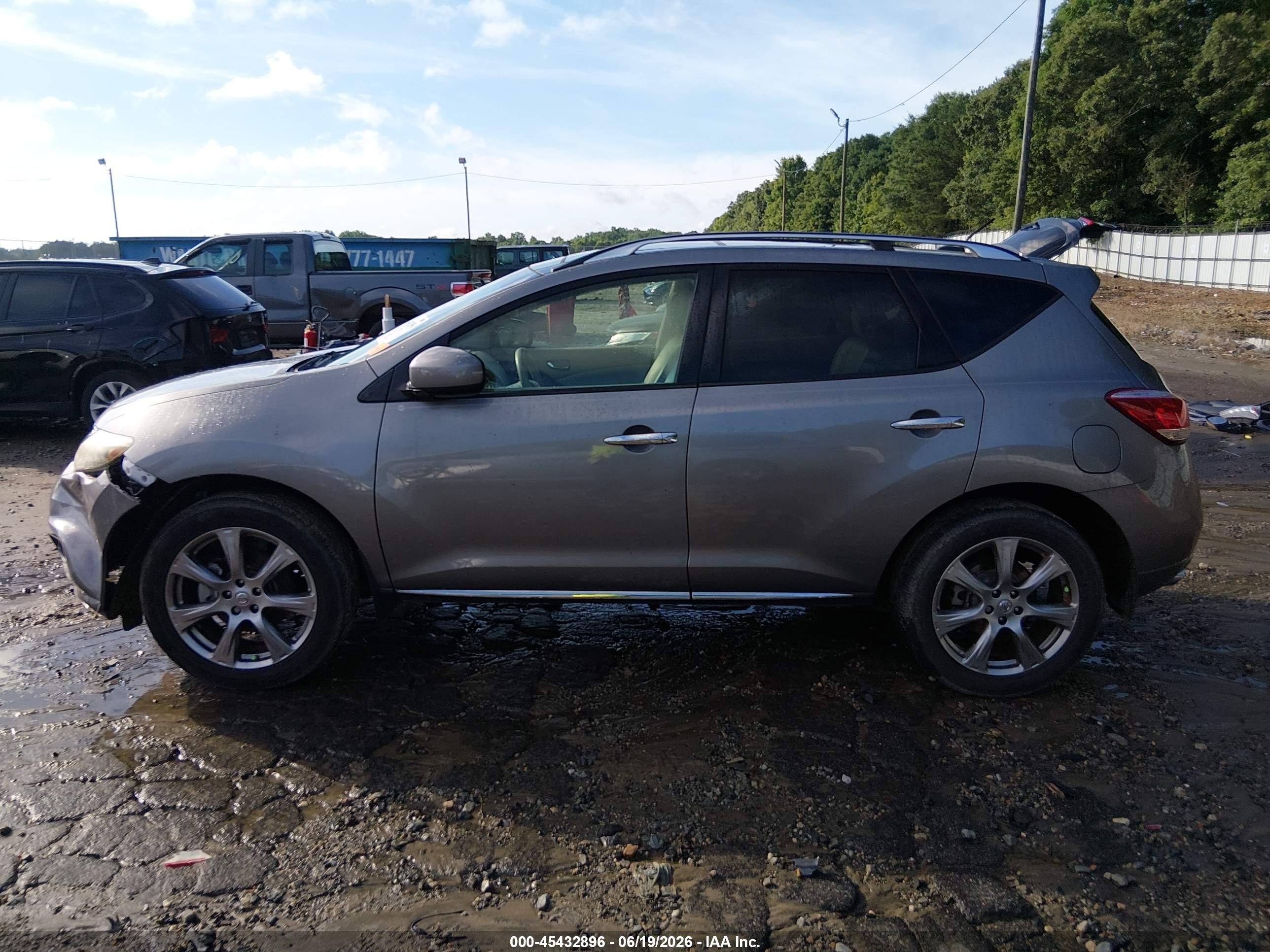 2012 Nissan Murano Le Gray vin: JN8AZ1MU4CW118751
