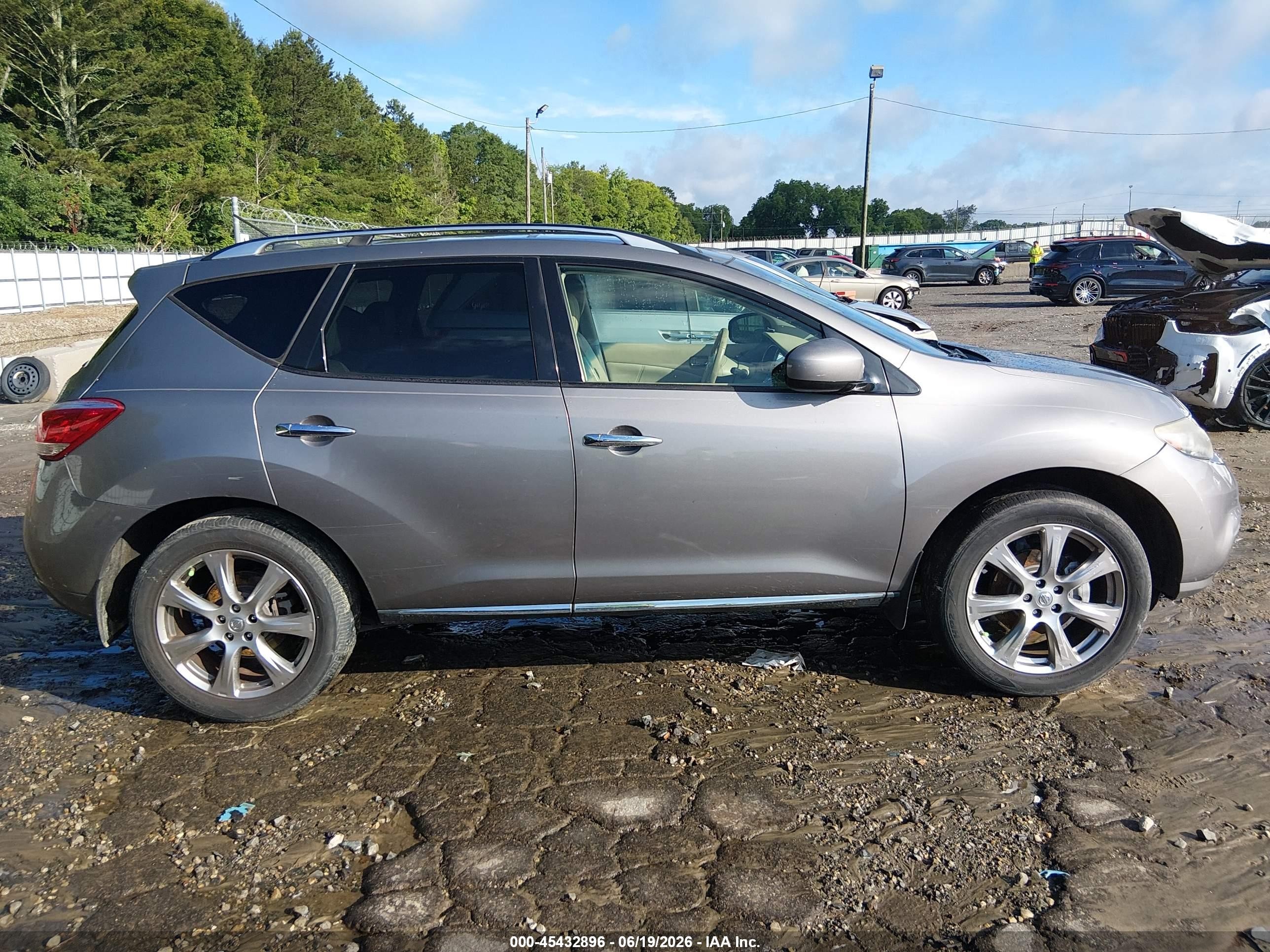2012 Nissan Murano Le Gray vin: JN8AZ1MU4CW118751