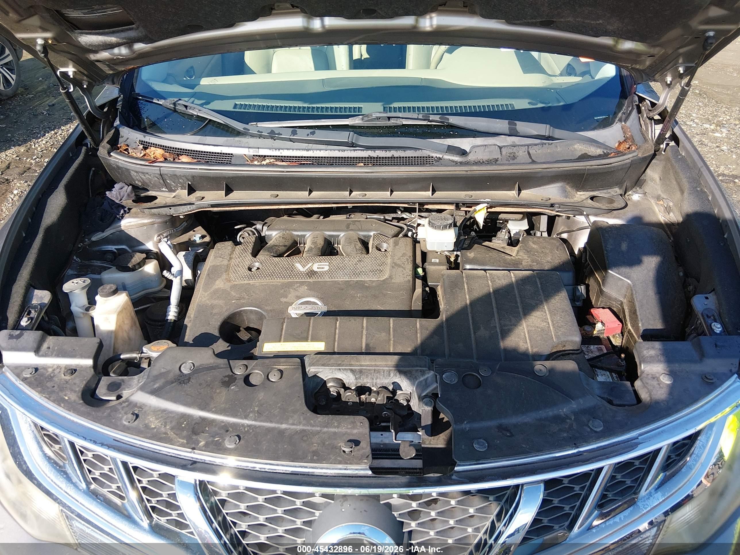 2012 Nissan Murano Le Gray vin: JN8AZ1MU4CW118751