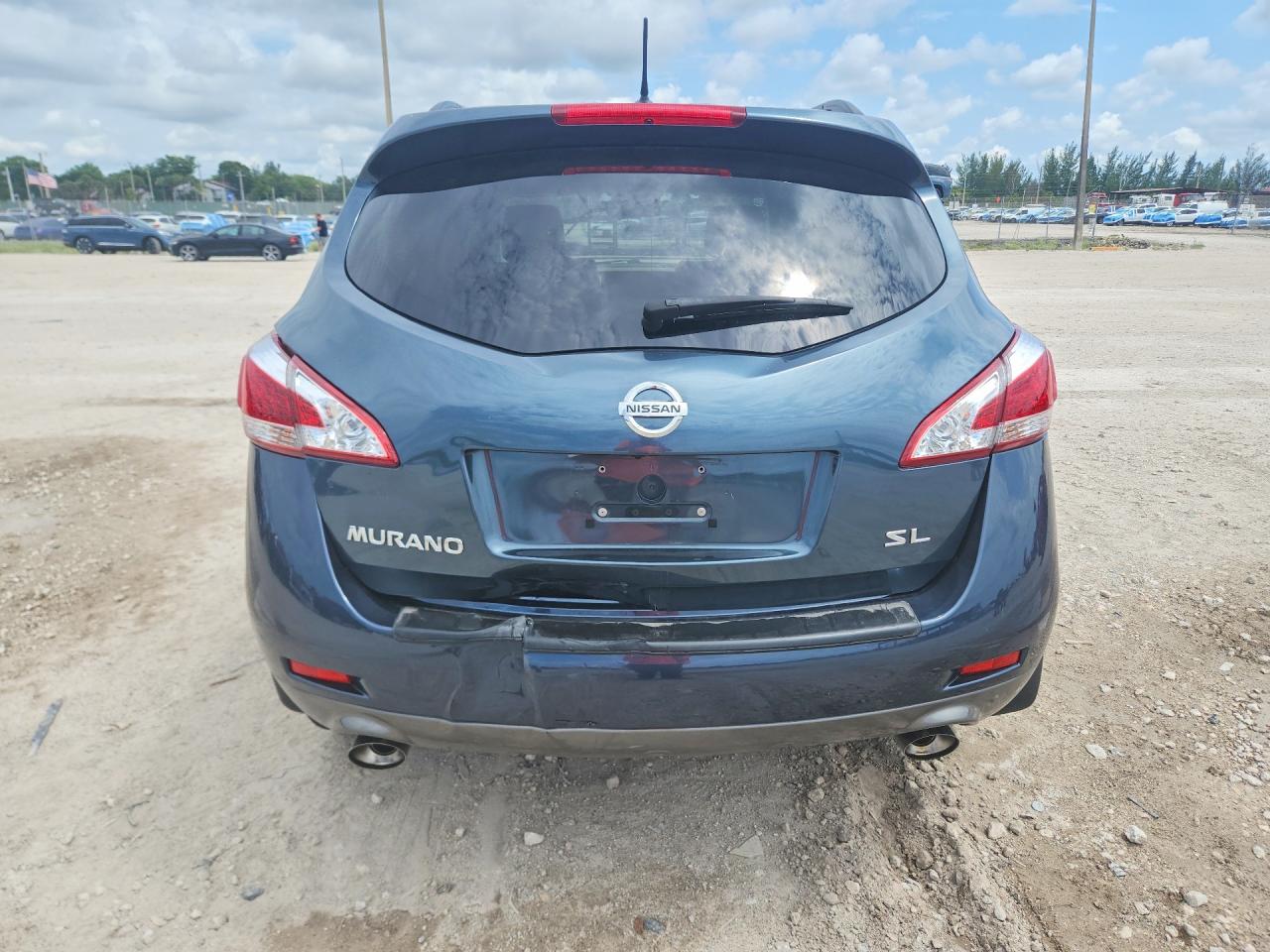 2013 Nissan Murano S Blue vin: JN8AZ1MU4DW201839