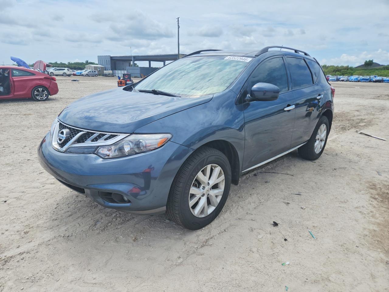 2013 Nissan Murano S Blue vin: JN8AZ1MU4DW201839