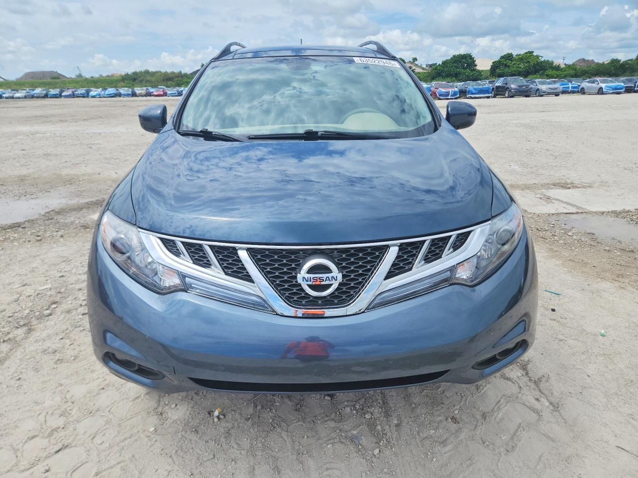 2013 Nissan Murano S Blue vin: JN8AZ1MU4DW201839