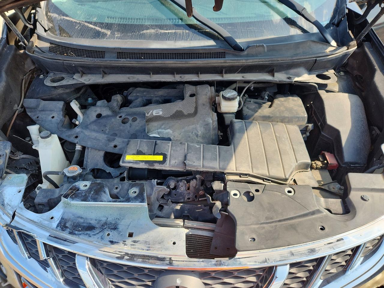 2013 Nissan Murano S Black vin: JN8AZ1MU4DW202506
