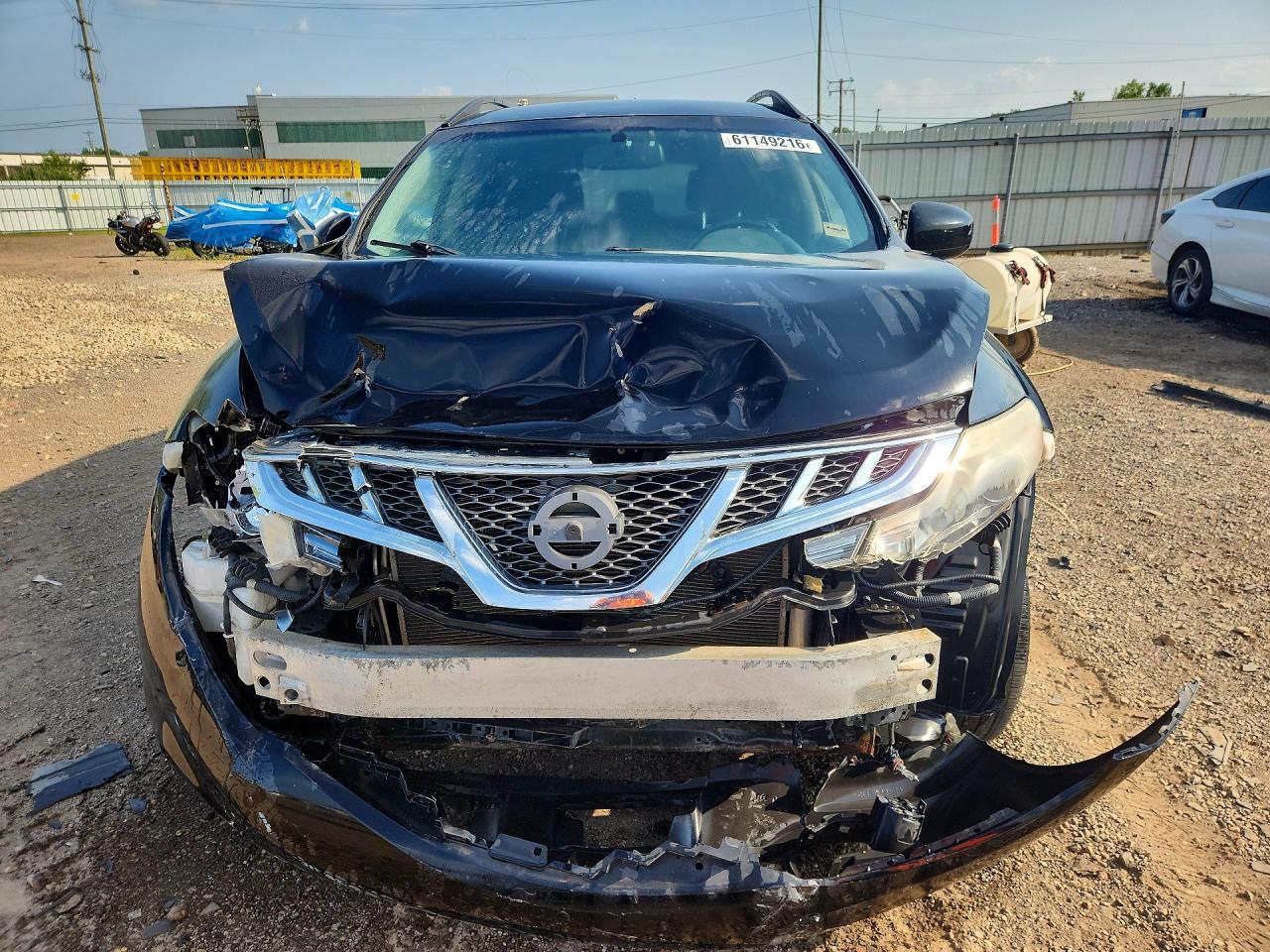2013 Nissan Murano S Black vin: JN8AZ1MU4DW202506
