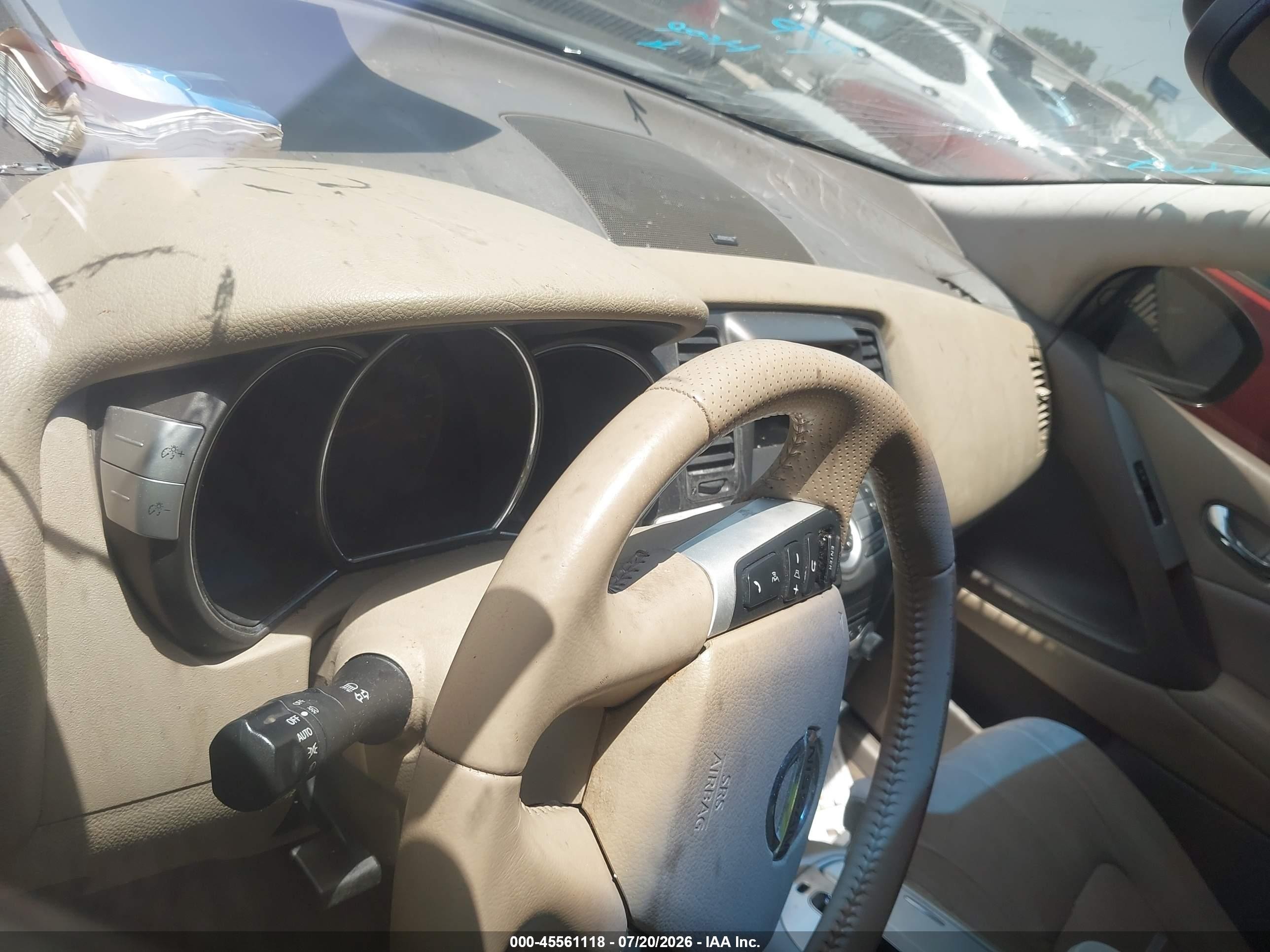 2013 Nissan Murano Sl Brown vin: JN8AZ1MU4DW207043