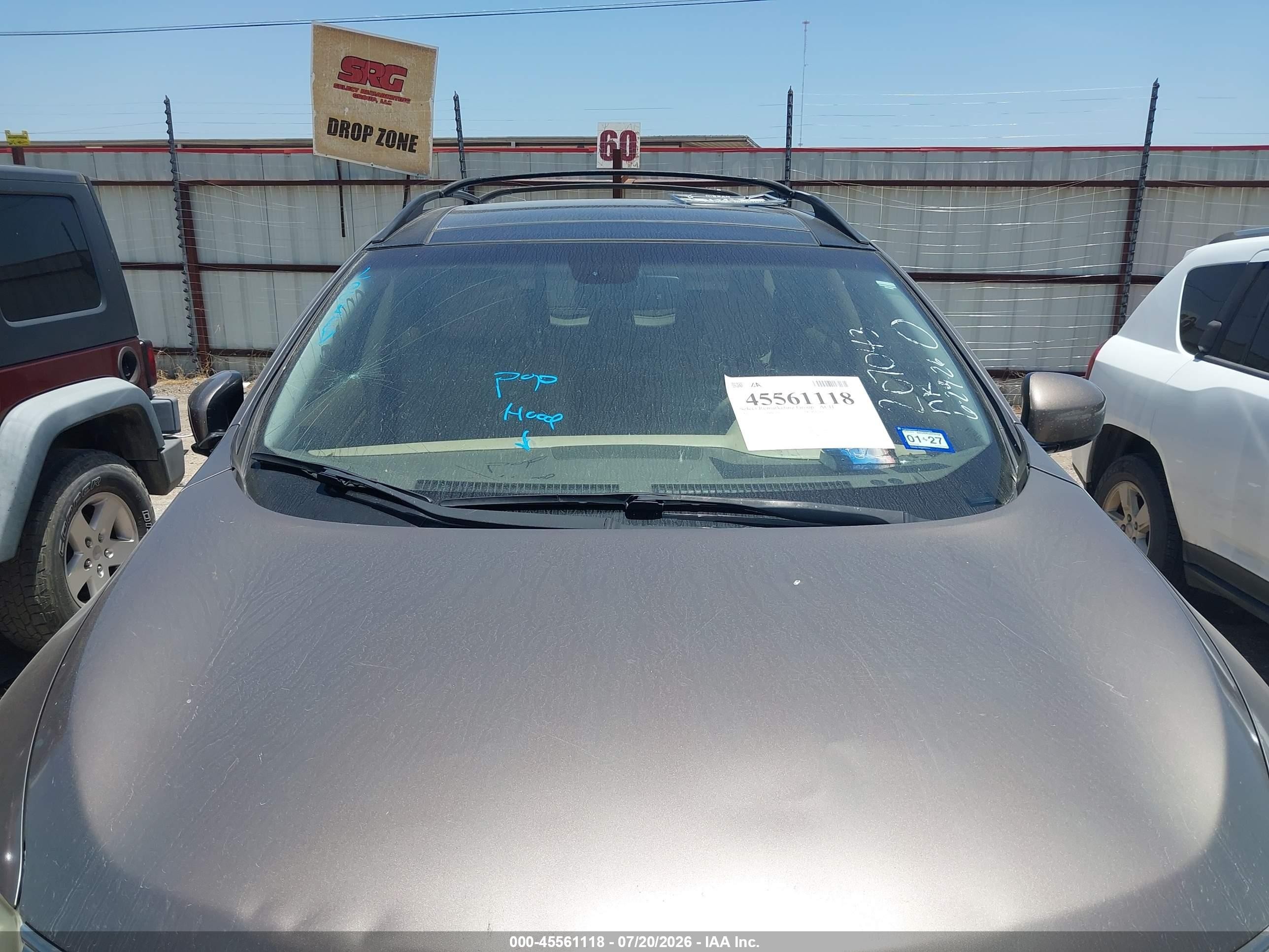 2013 Nissan Murano Sl Brown vin: JN8AZ1MU4DW207043