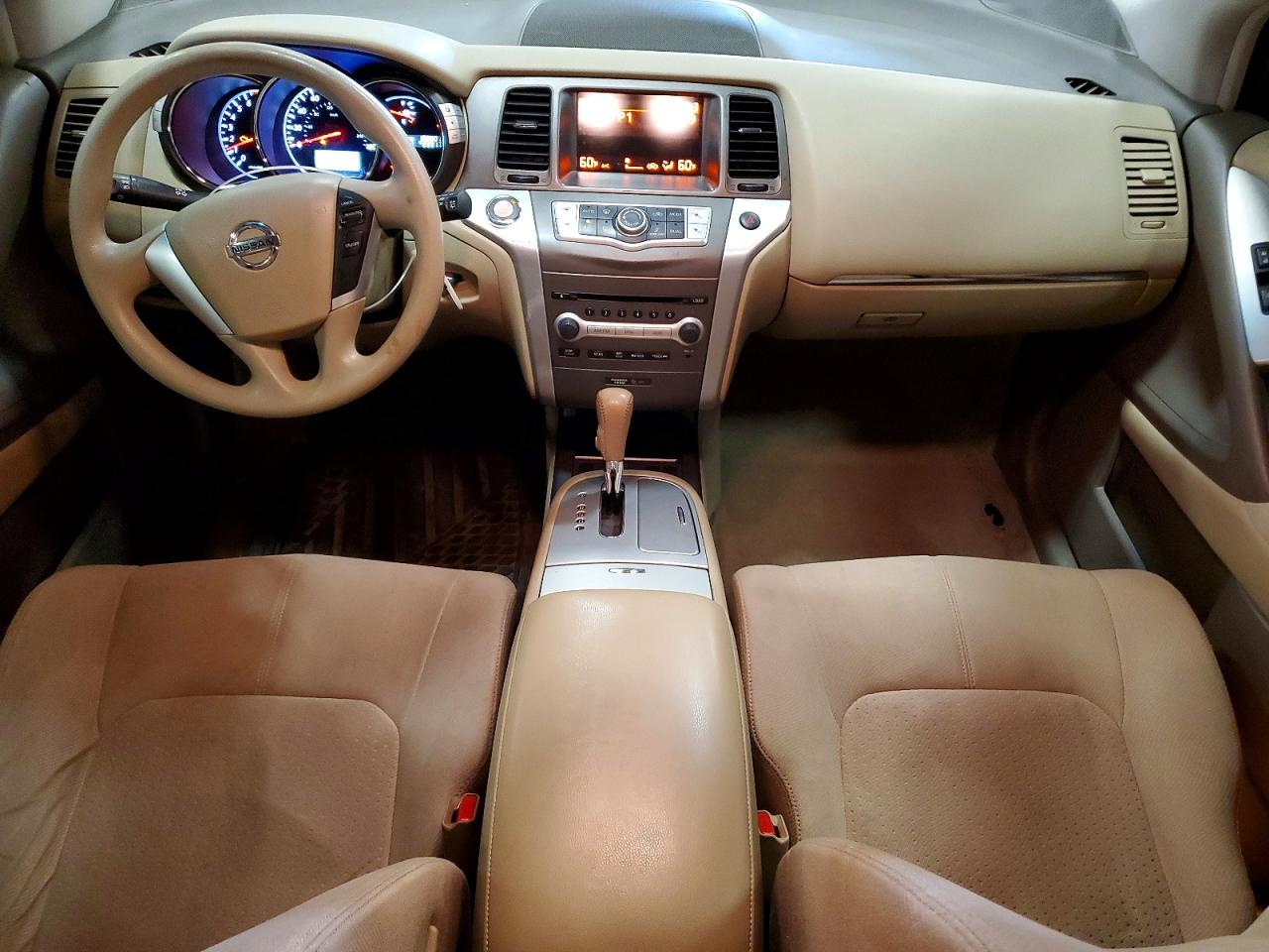 2013 Nissan Murano S White vin: JN8AZ1MU4DW207897