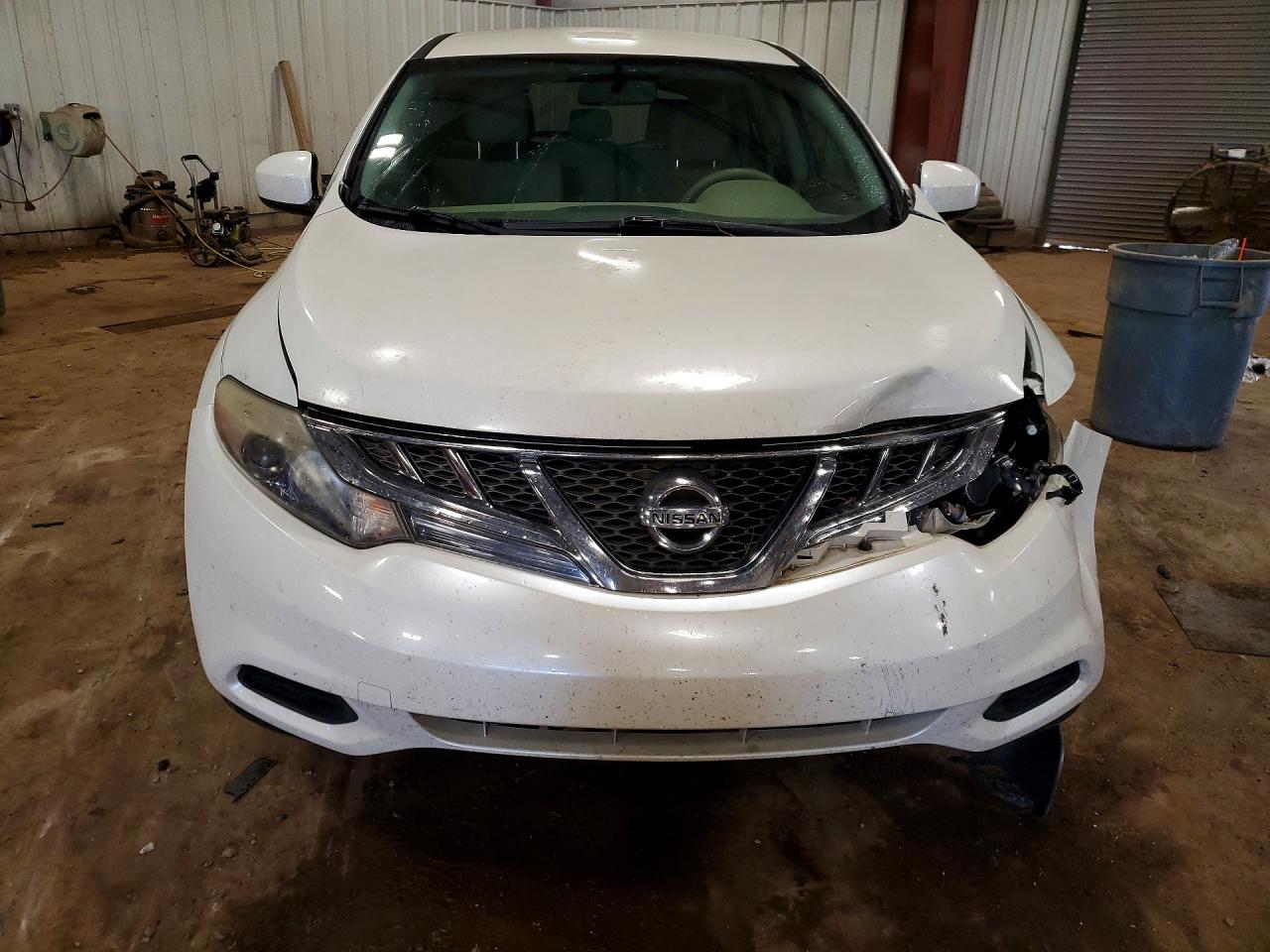 2013 Nissan Murano S White vin: JN8AZ1MU4DW207897