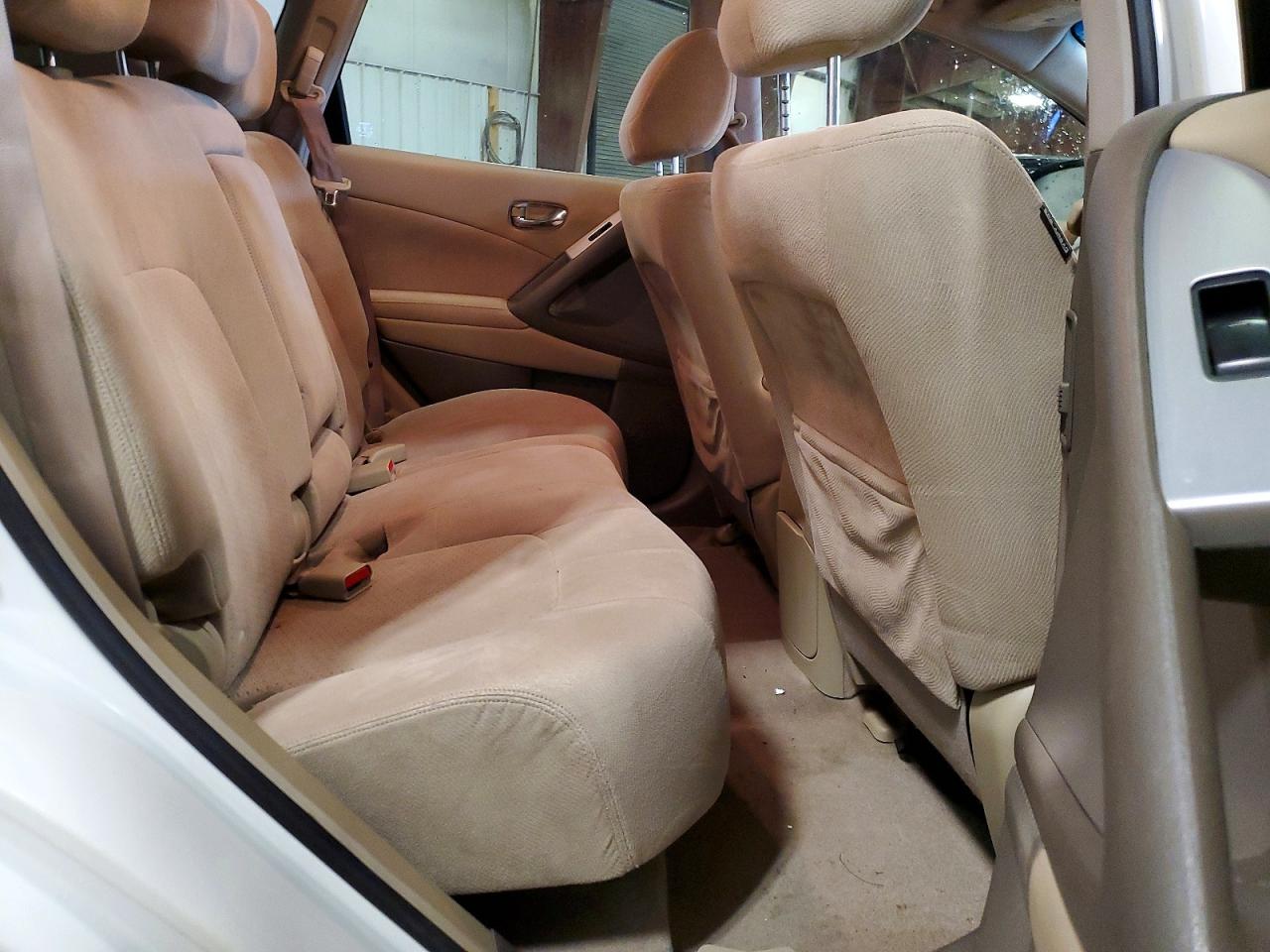 2013 Nissan Murano S White vin: JN8AZ1MU4DW207897