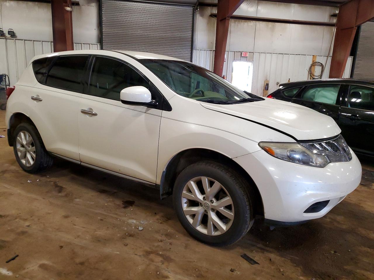 2013 Nissan Murano S White vin: JN8AZ1MU4DW207897
