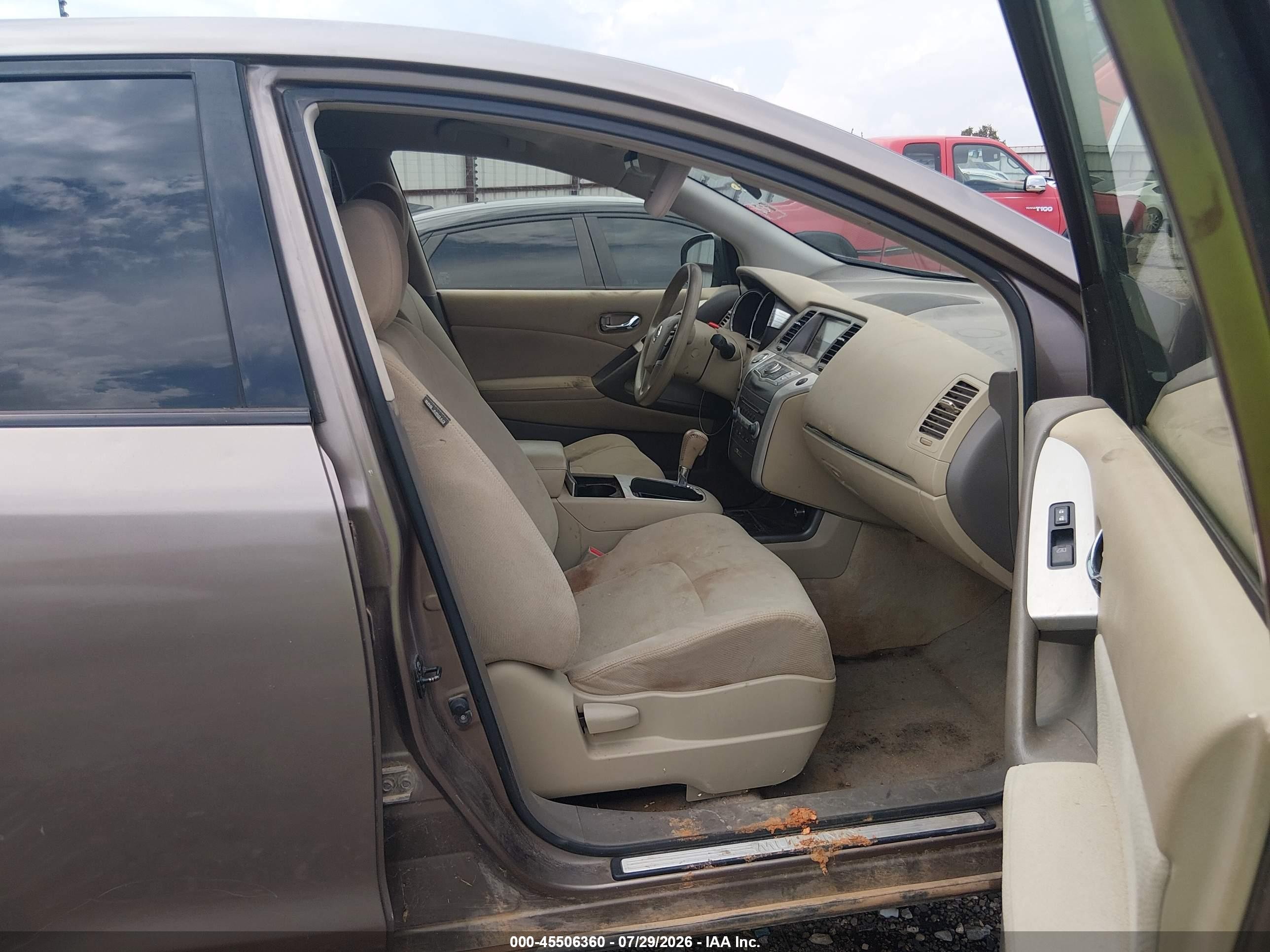 2013 Nissan Murano S Gray vin: JN8AZ1MU4DW207978