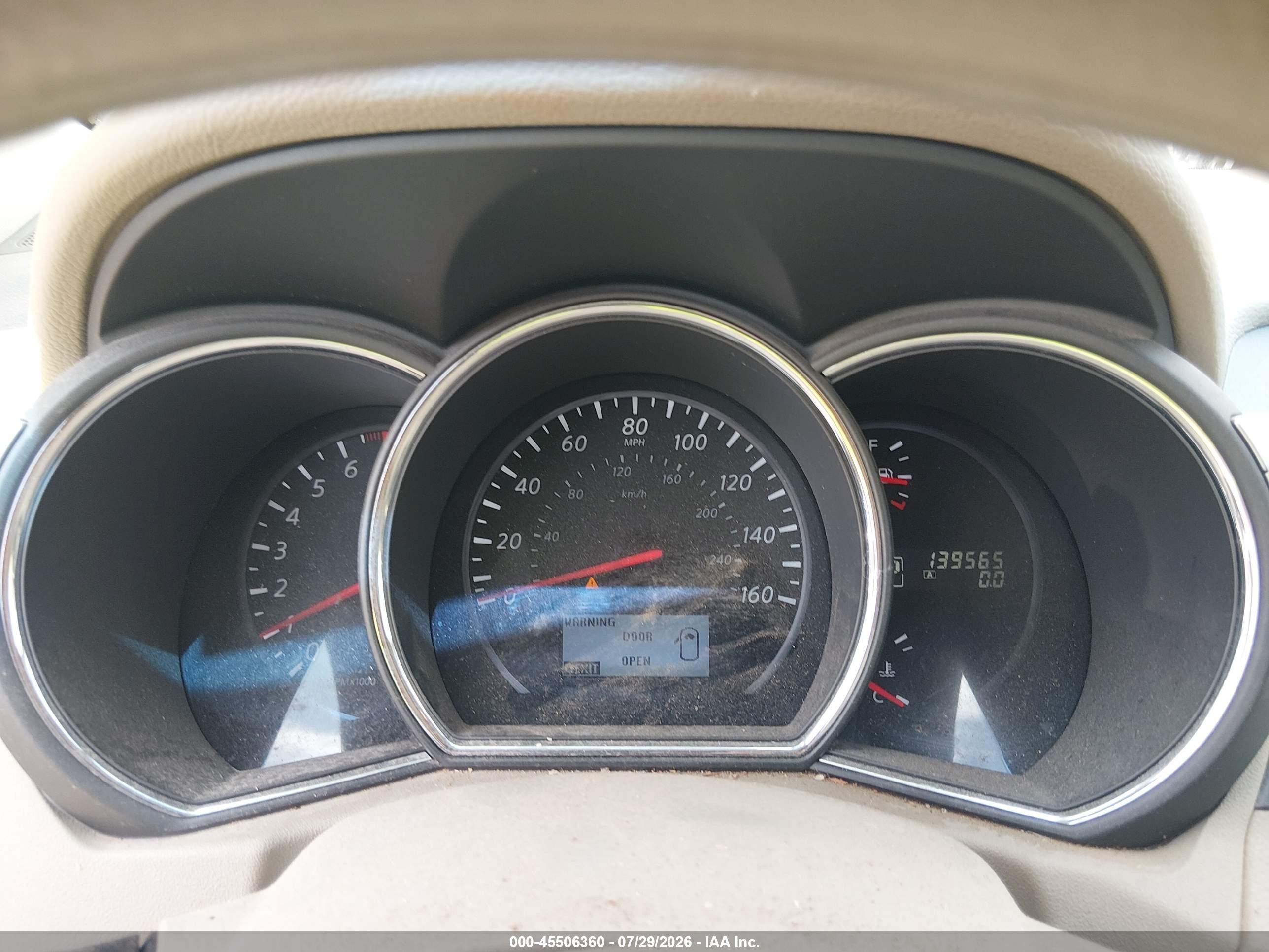 2013 Nissan Murano S Gray vin: JN8AZ1MU4DW207978