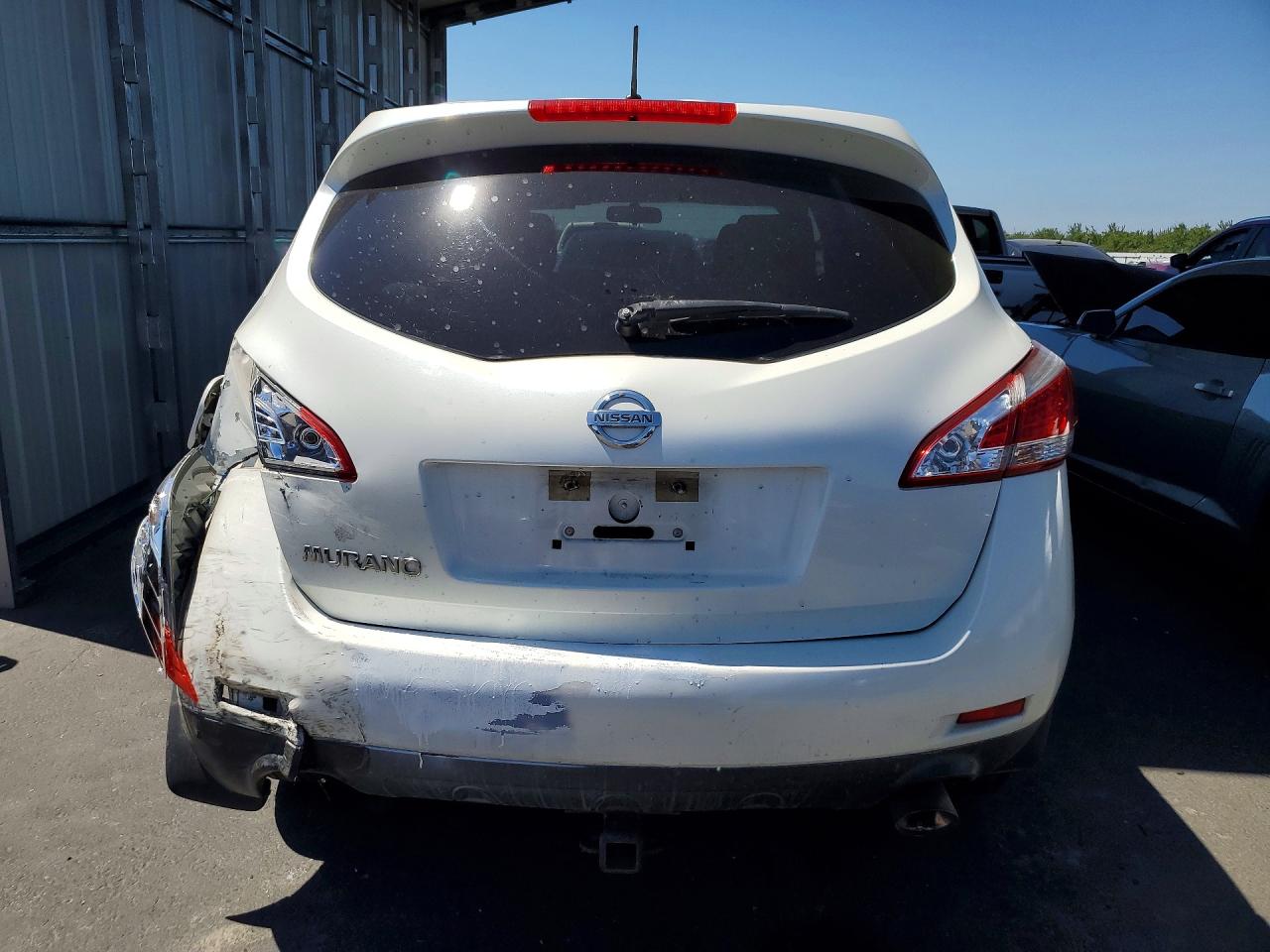 2013 Nissan Murano S/sl/le White vin: JN8AZ1MU4DW209892