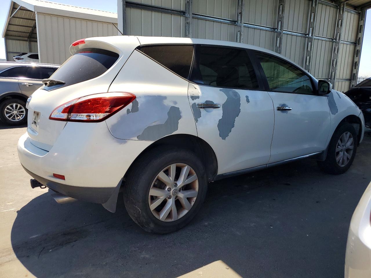 2013 Nissan Murano S/sl/le White vin: JN8AZ1MU4DW209892