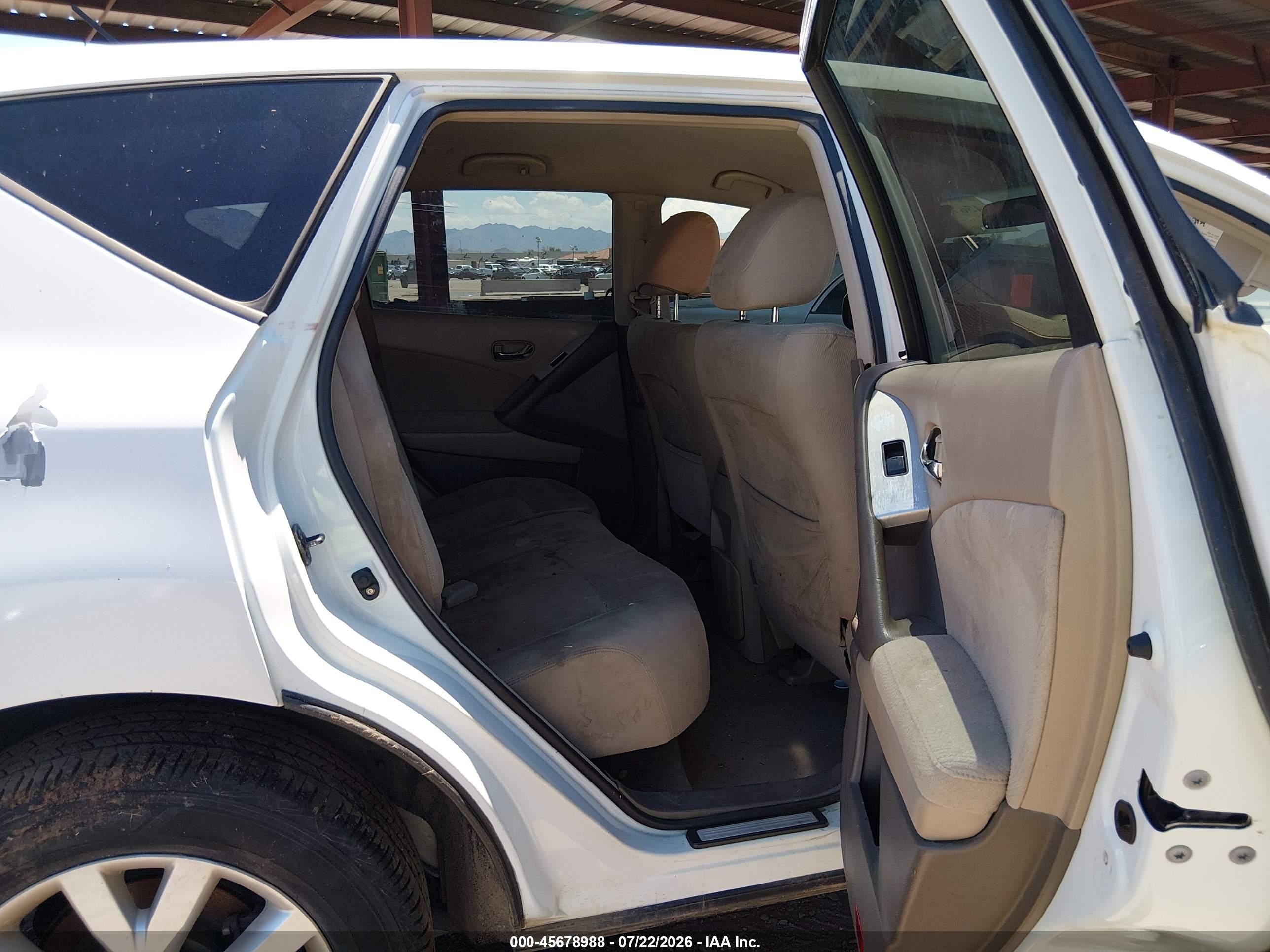 2013 Nissan Murano S Cream vin: JN8AZ1MU4DW210119