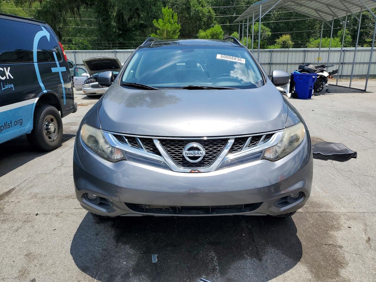 2013 Nissan Murano S Gray vin: JN8AZ1MU4DW213960