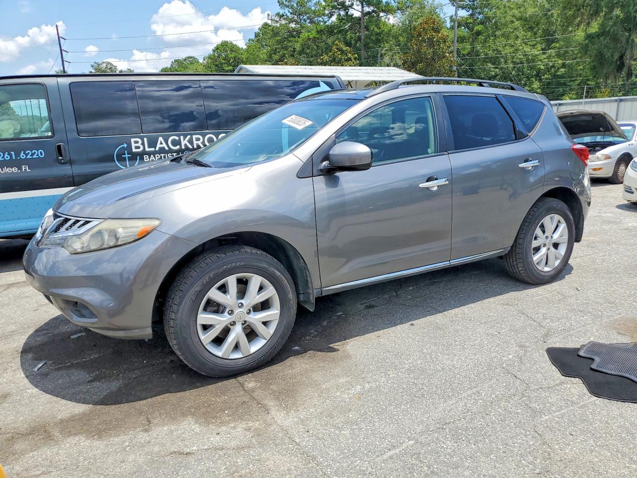 2013 Nissan Murano S Gray vin: JN8AZ1MU4DW213960