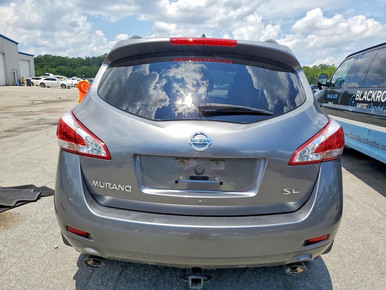 2013 Nissan Murano S Gray vin: JN8AZ1MU4DW213960