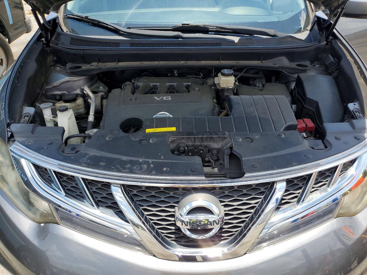 2013 Nissan Murano S Gray vin: JN8AZ1MU4DW213960