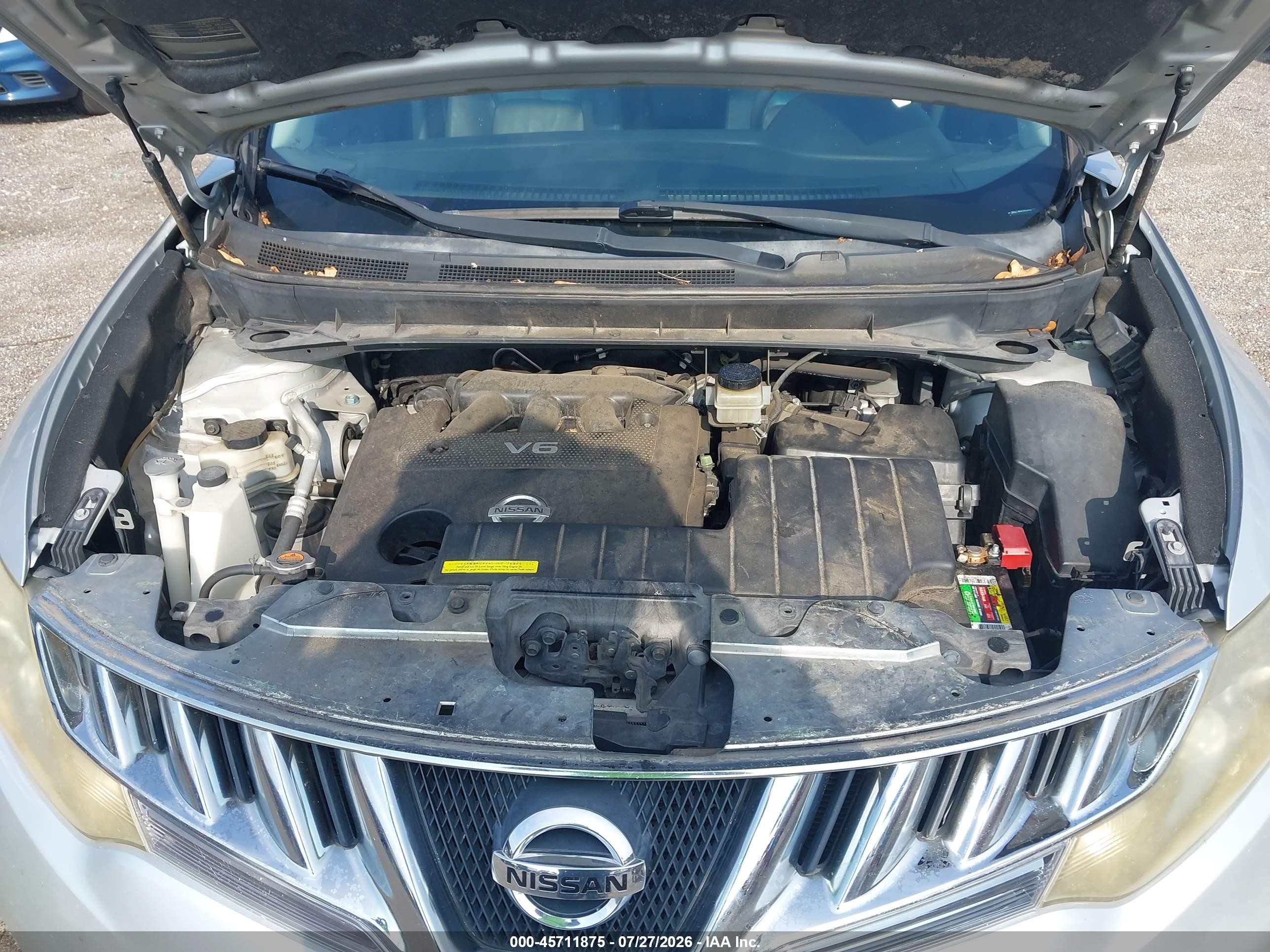 2014 Nissan Murano Le Gray vin: JN8AZ1MU4EW403842