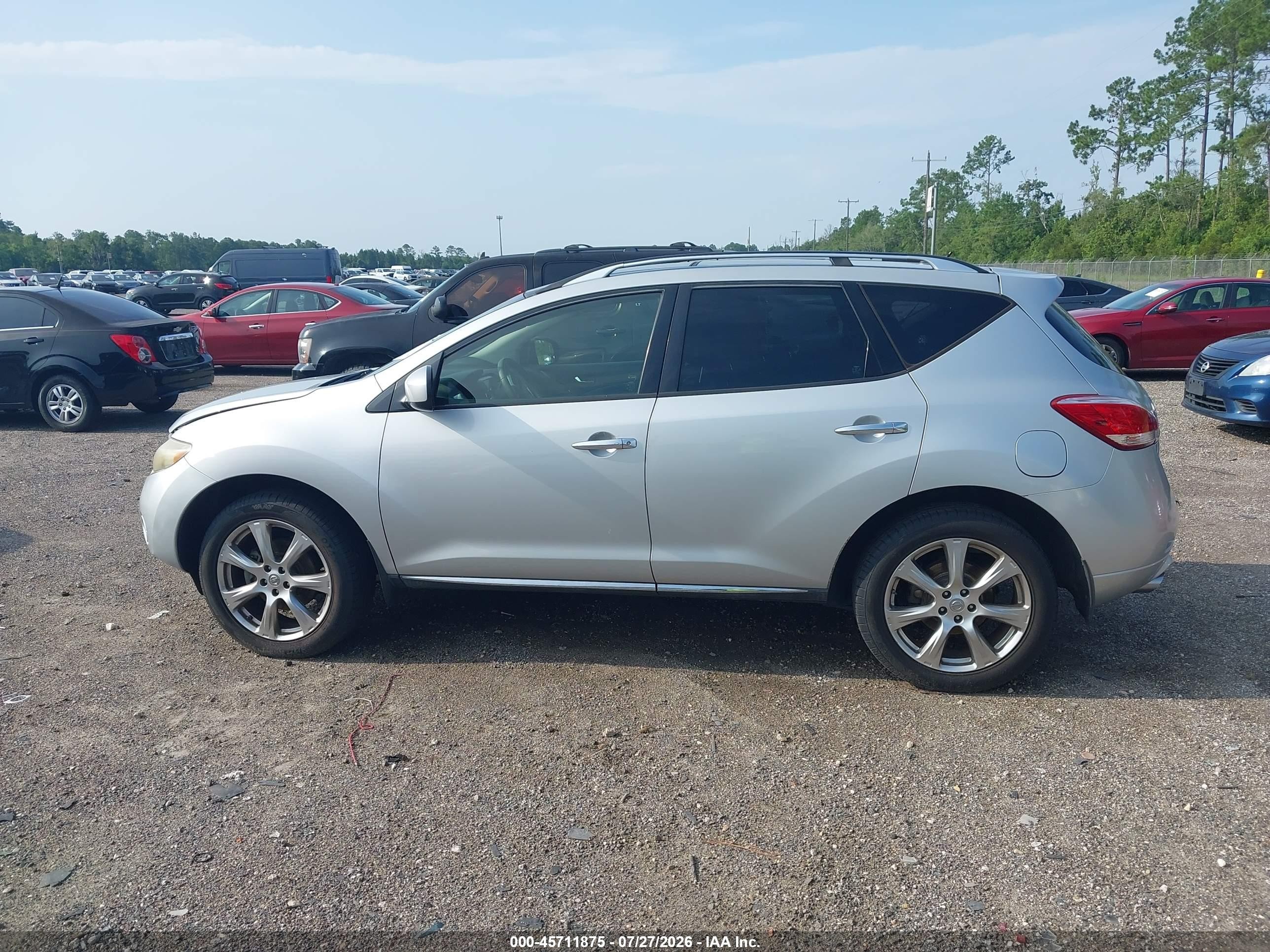 2014 Nissan Murano Le Gray vin: JN8AZ1MU4EW403842