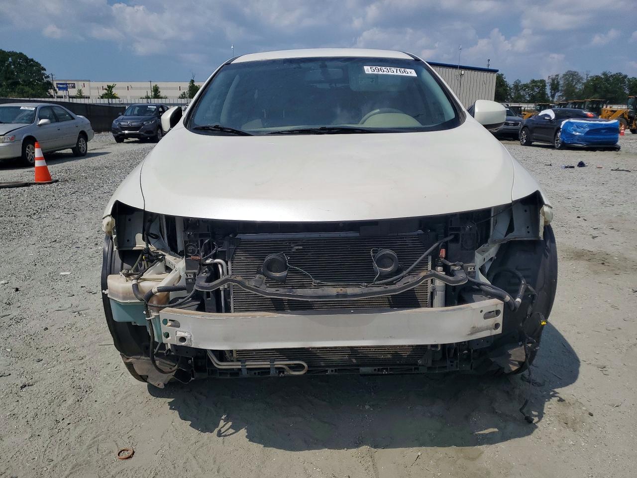 2014 Nissan Murano S White vin: JN8AZ1MU4EW415649