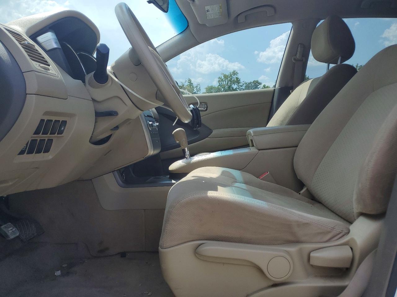 2014 Nissan Murano S White vin: JN8AZ1MU4EW415649