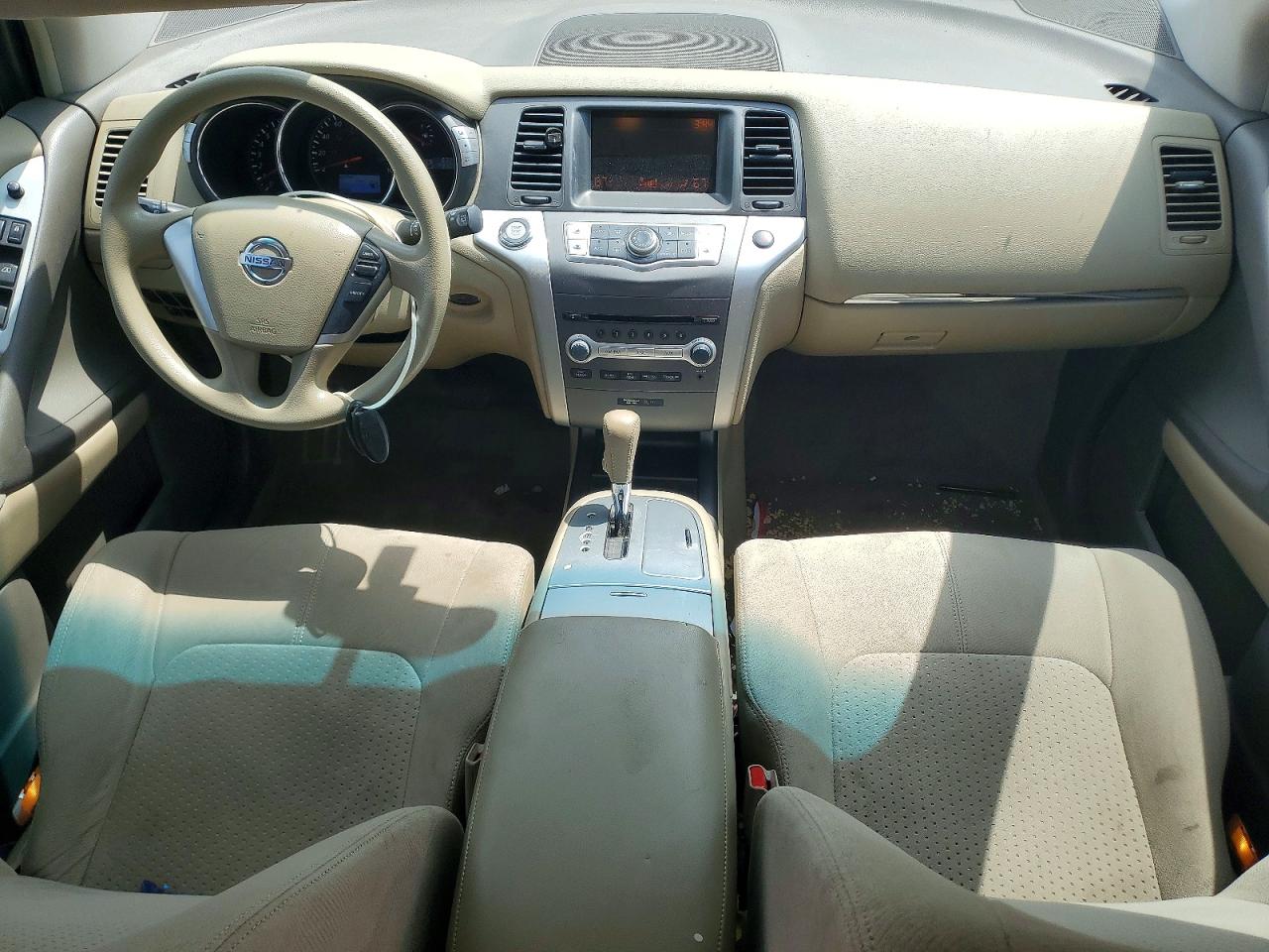 2014 Nissan Murano S White vin: JN8AZ1MU4EW415649