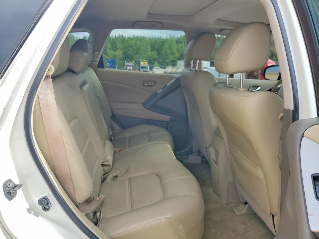 2014 Nissan Murano S White vin: JN8AZ1MU4EW415747