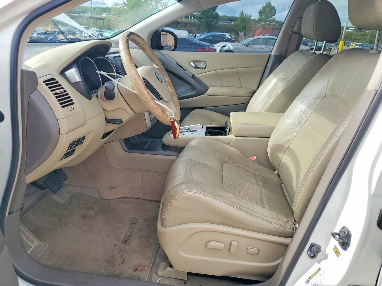 2014 Nissan Murano S White vin: JN8AZ1MU4EW415747