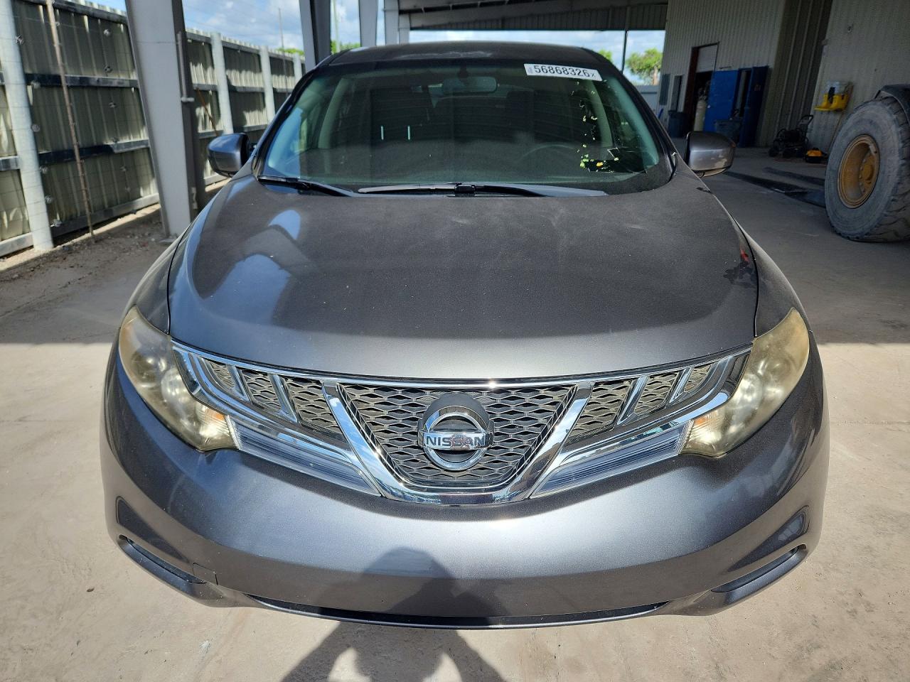 2014 Nissan Murano S Gray vin: JN8AZ1MU4EW421659