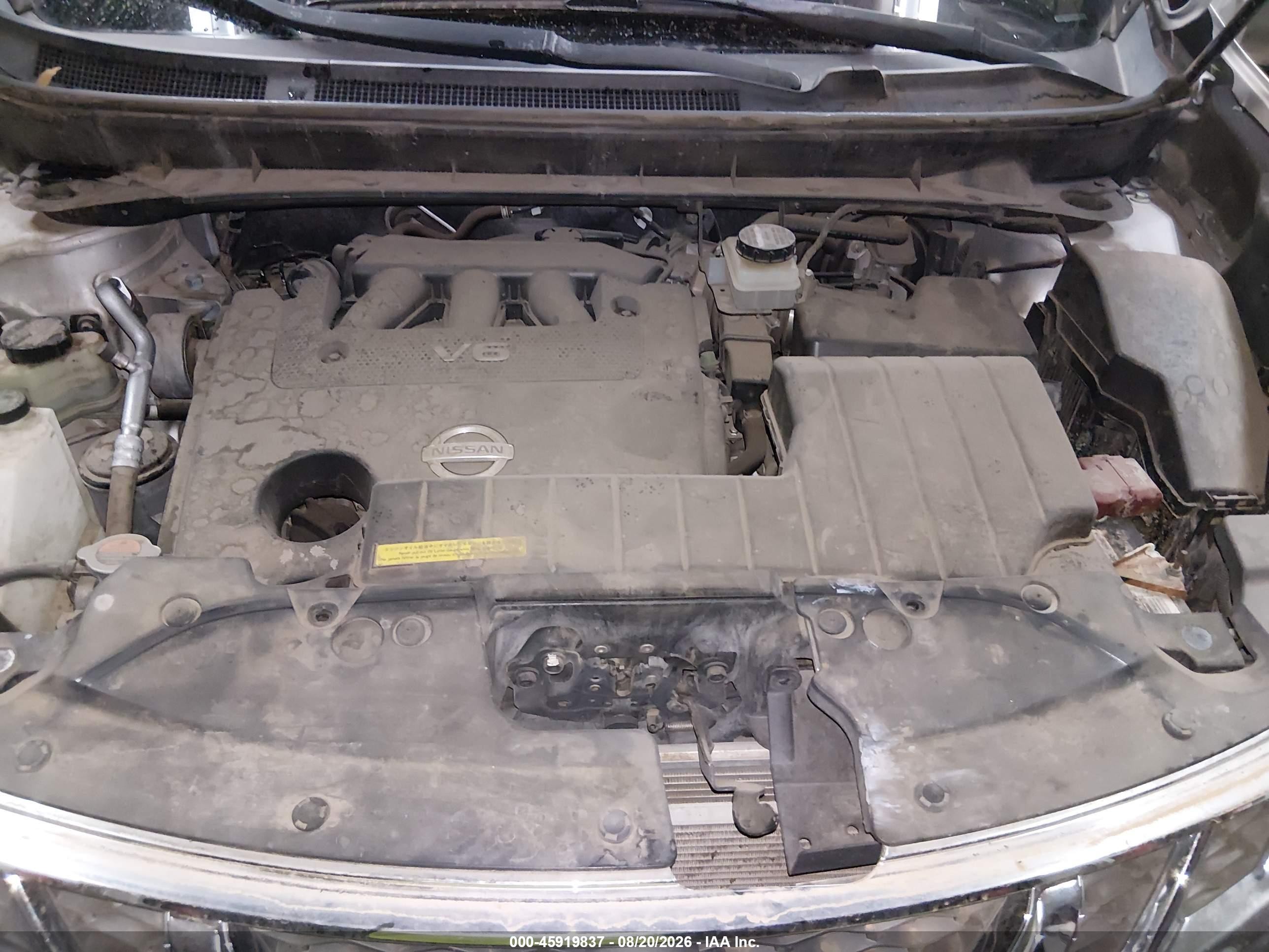 2014 Nissan Murano S Silver vin: JN8AZ1MU4EW422150