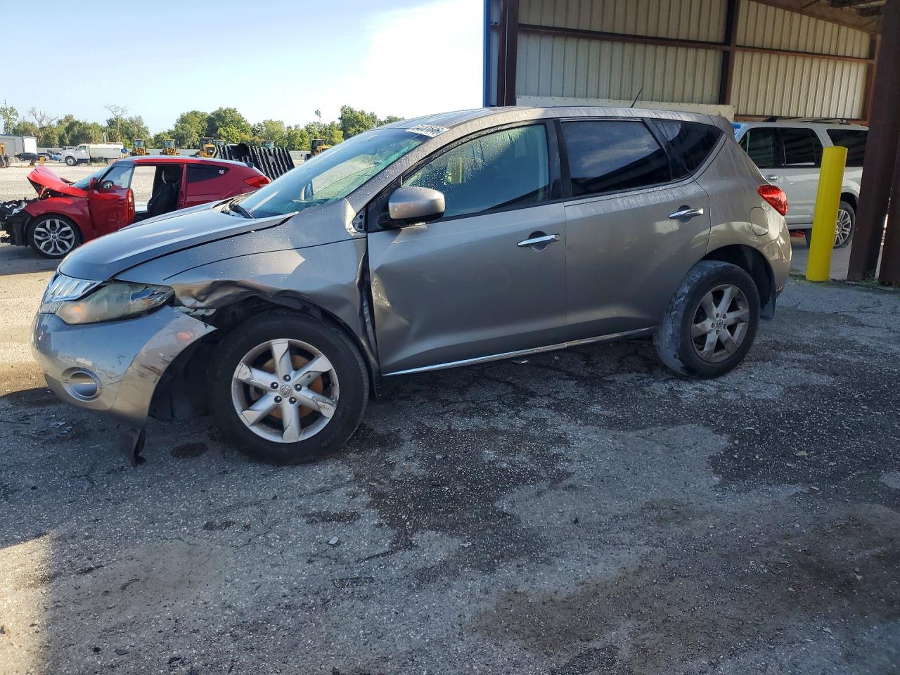 2010 Nissan Murano S Green vin: JN8AZ1MU5AW003167