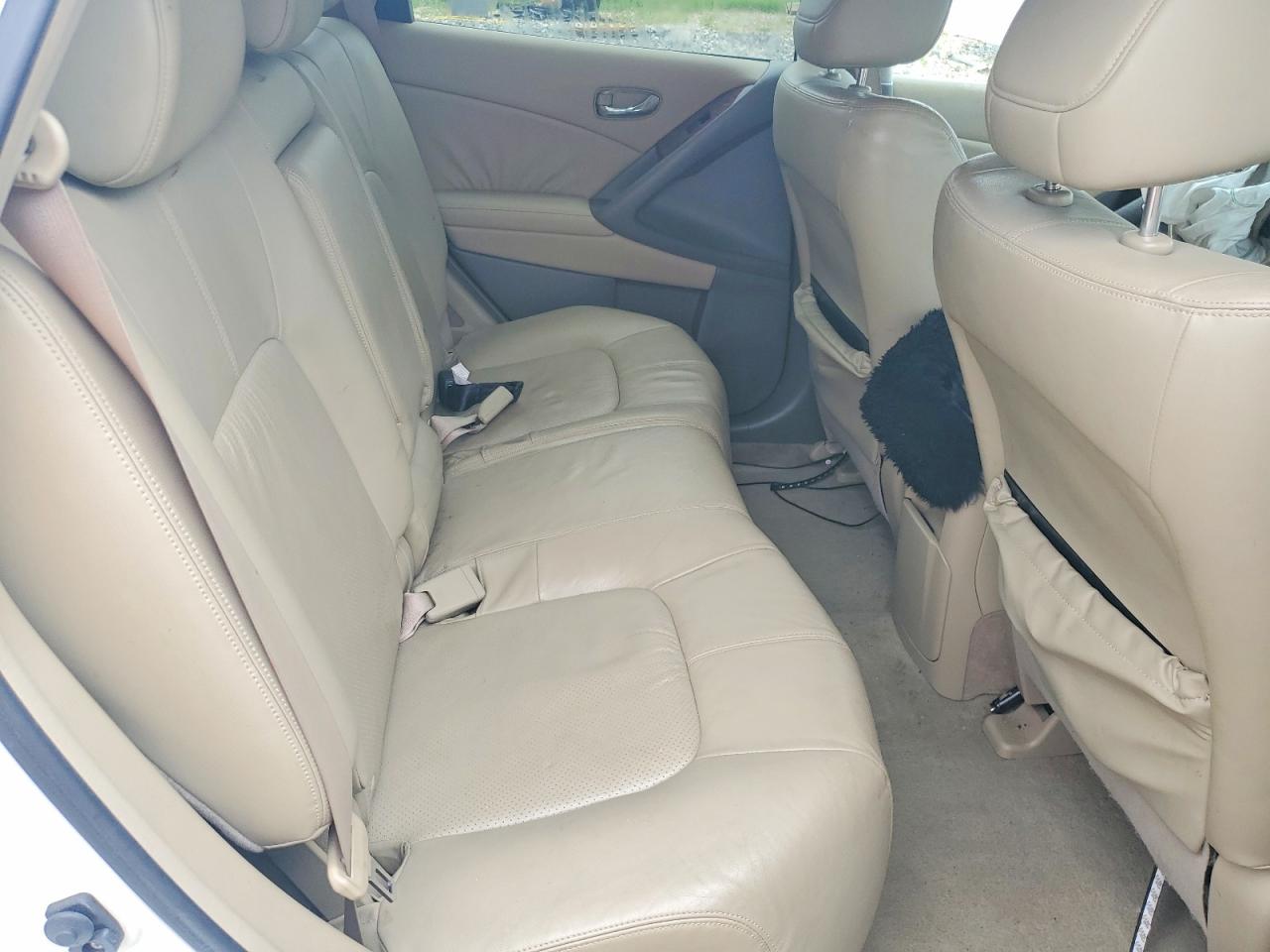 2010 Nissan Murano S White vin: JN8AZ1MU5AW013682